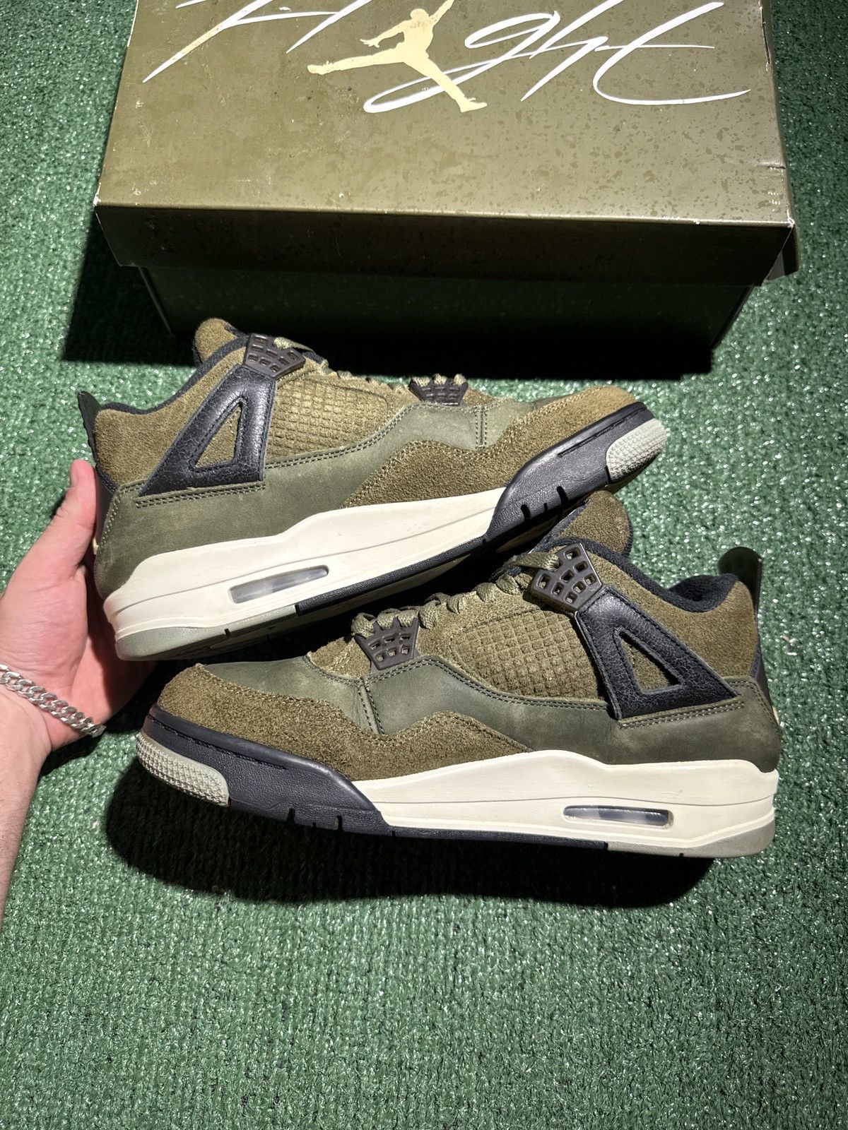 Jordan Brand Jordan 4 craft olive se Size US 9 / EU 42 - 4 Thumbnail