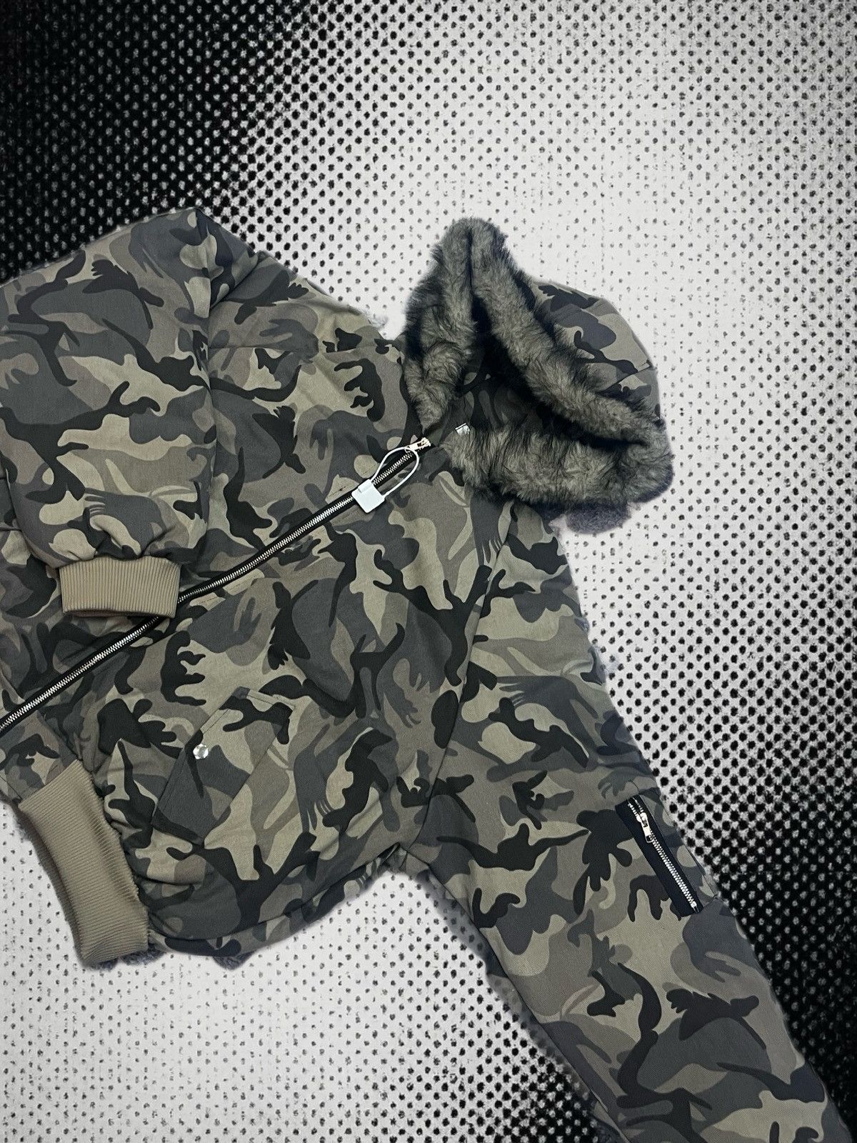 Other Unisex bomber jacket with flaff streetwear Size US M / EU 48-50 / 2 - 2 Thumbnail