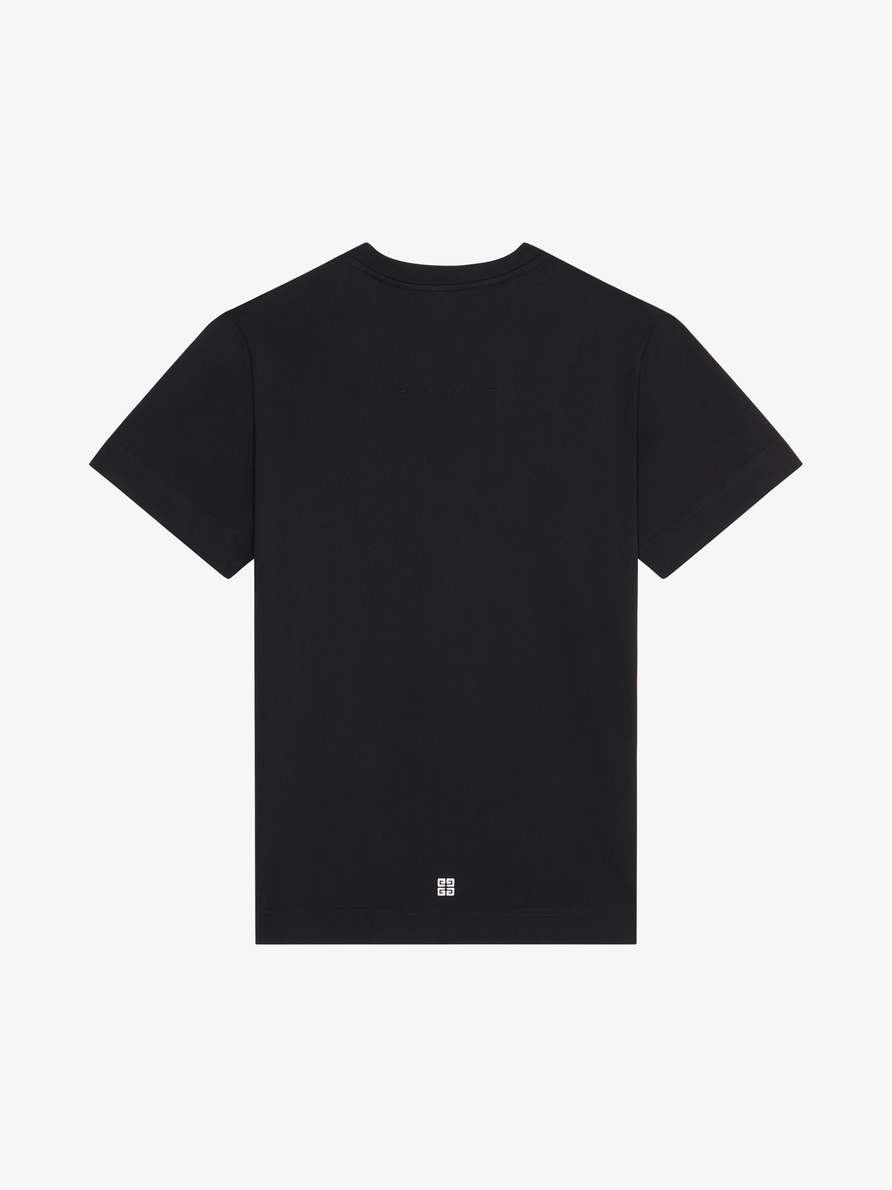 Givenchy o1w1db10325 Flim Fit T Shirt in Black Size US L / EU 52-54 / 3 - 2 Thumbnail