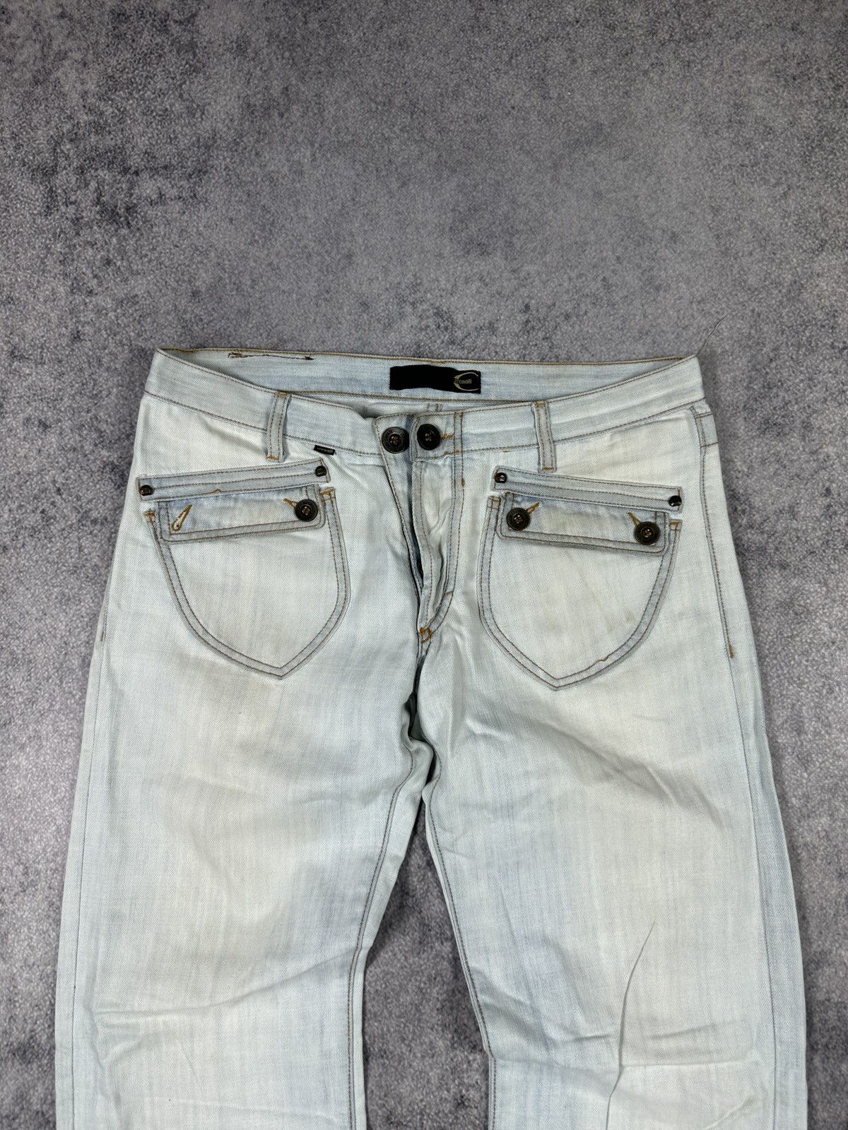 Just Cavalli Y2K Vintage Just Cavalli Pants Casual Pocket Streetwear Rare Size US 32 / EU 48 - 3 Thumbnail