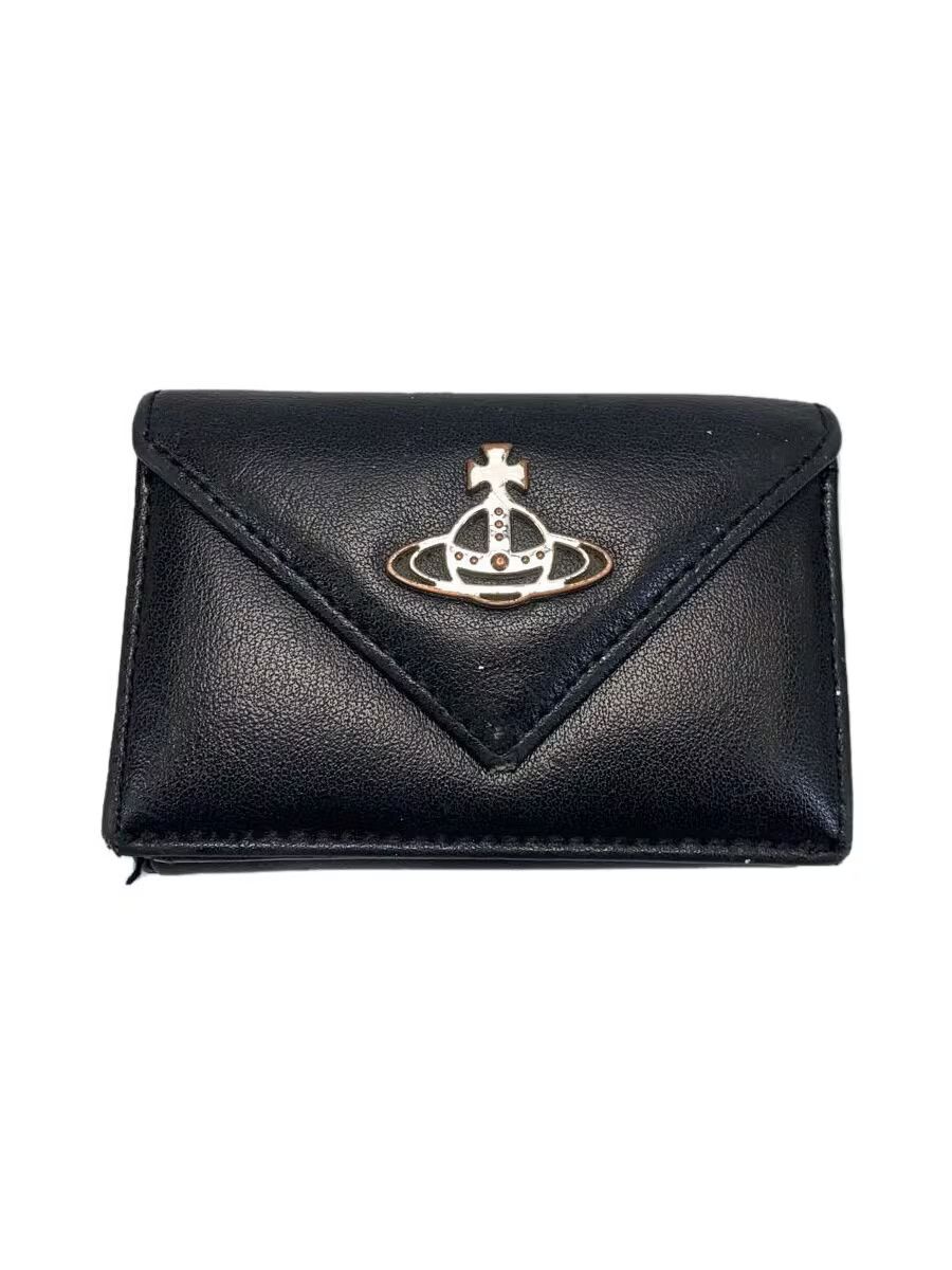Vivienne Westwood Orb Badge Envelope Leather Wallet Size ONE SIZE - 1 Thumbnail