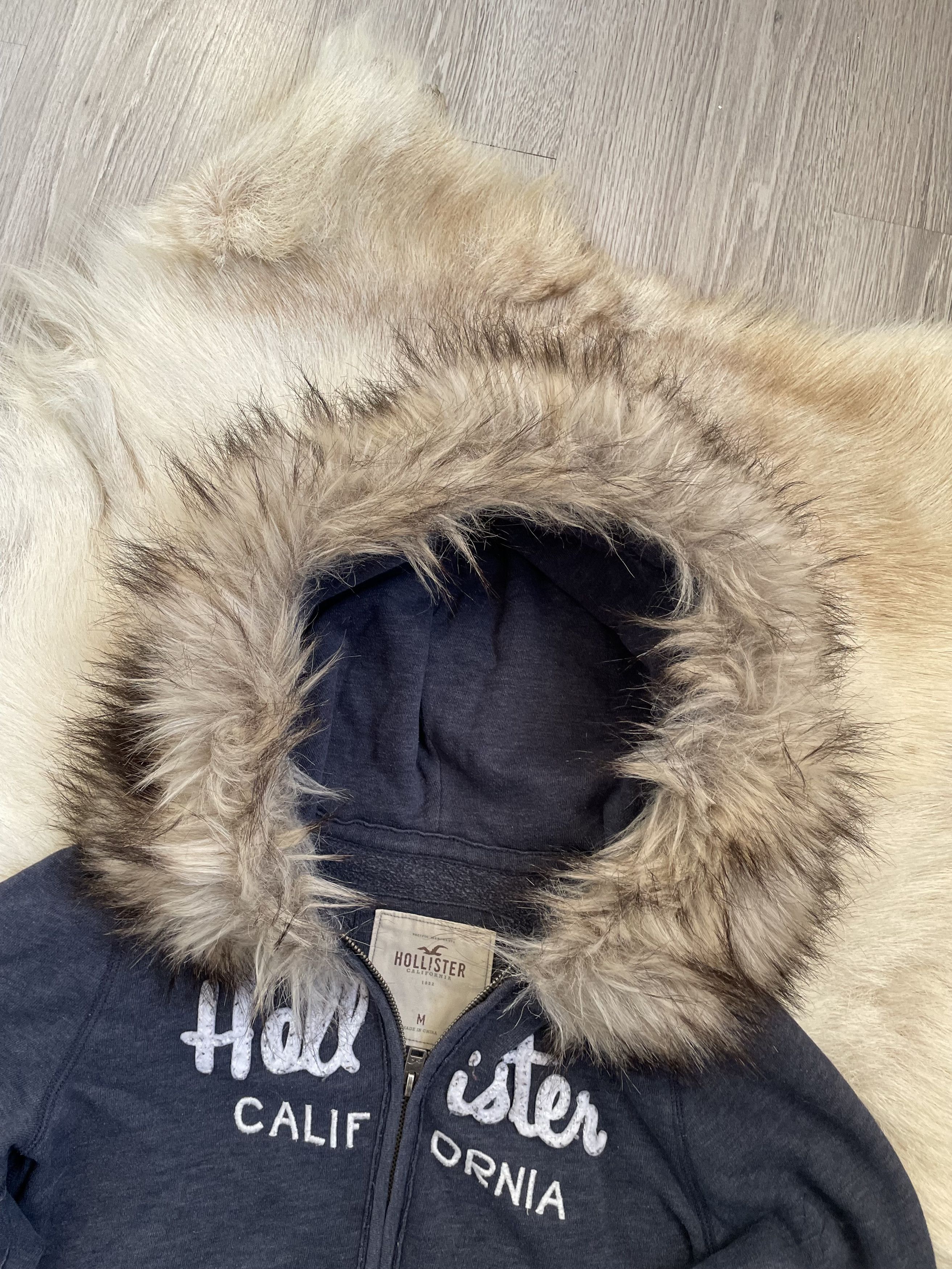 Hollister Y2K Fur Hoodie Hollister Opium Size US S / EU 44-46 / 1 - 4 Thumbnail