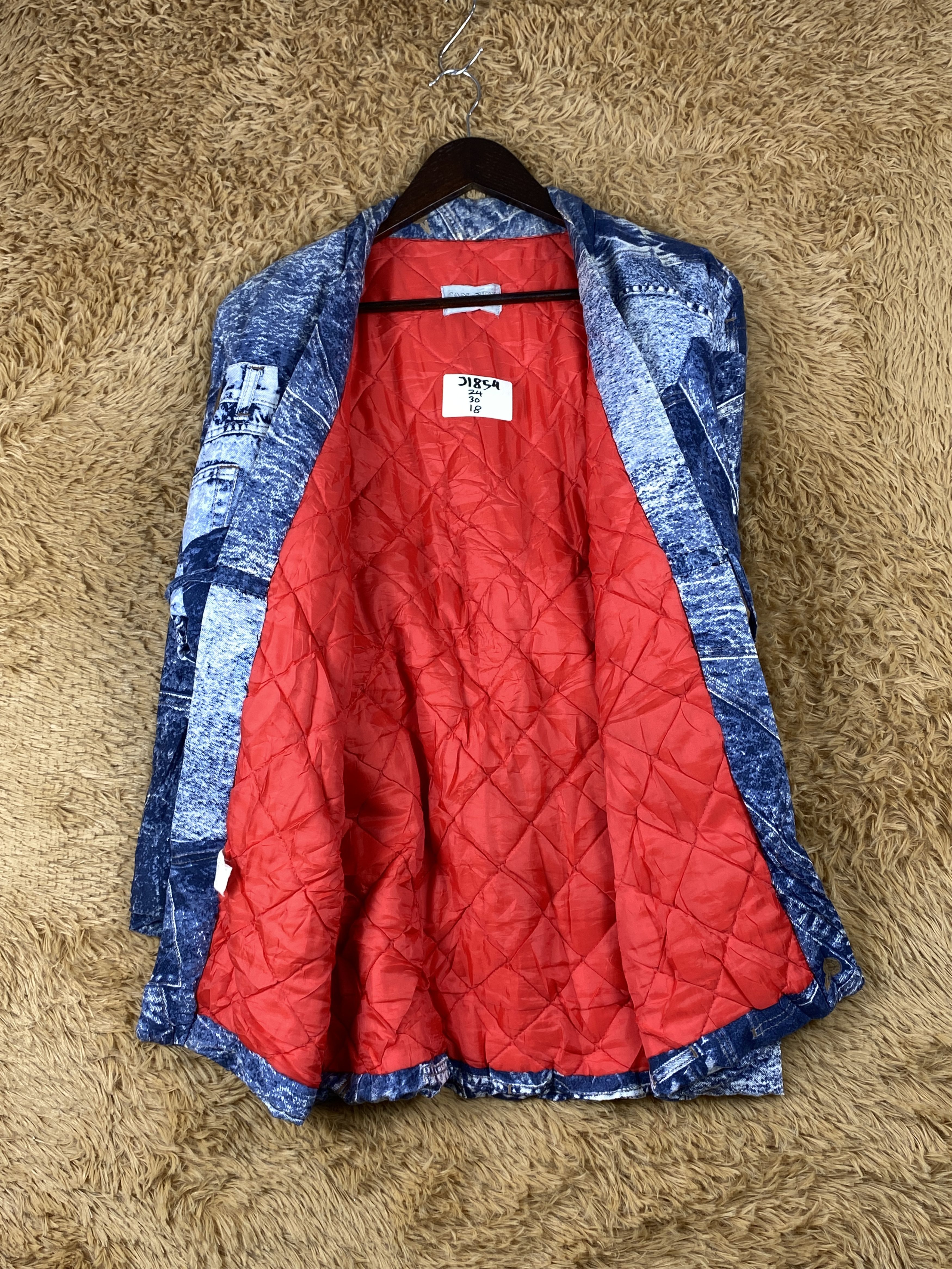 Japanese Brand Vintage Jan & Ten Kimono Puffer Quilted Lining Jacket J1854 Size US M / EU 48-50 / 2 - 7 Thumbnail