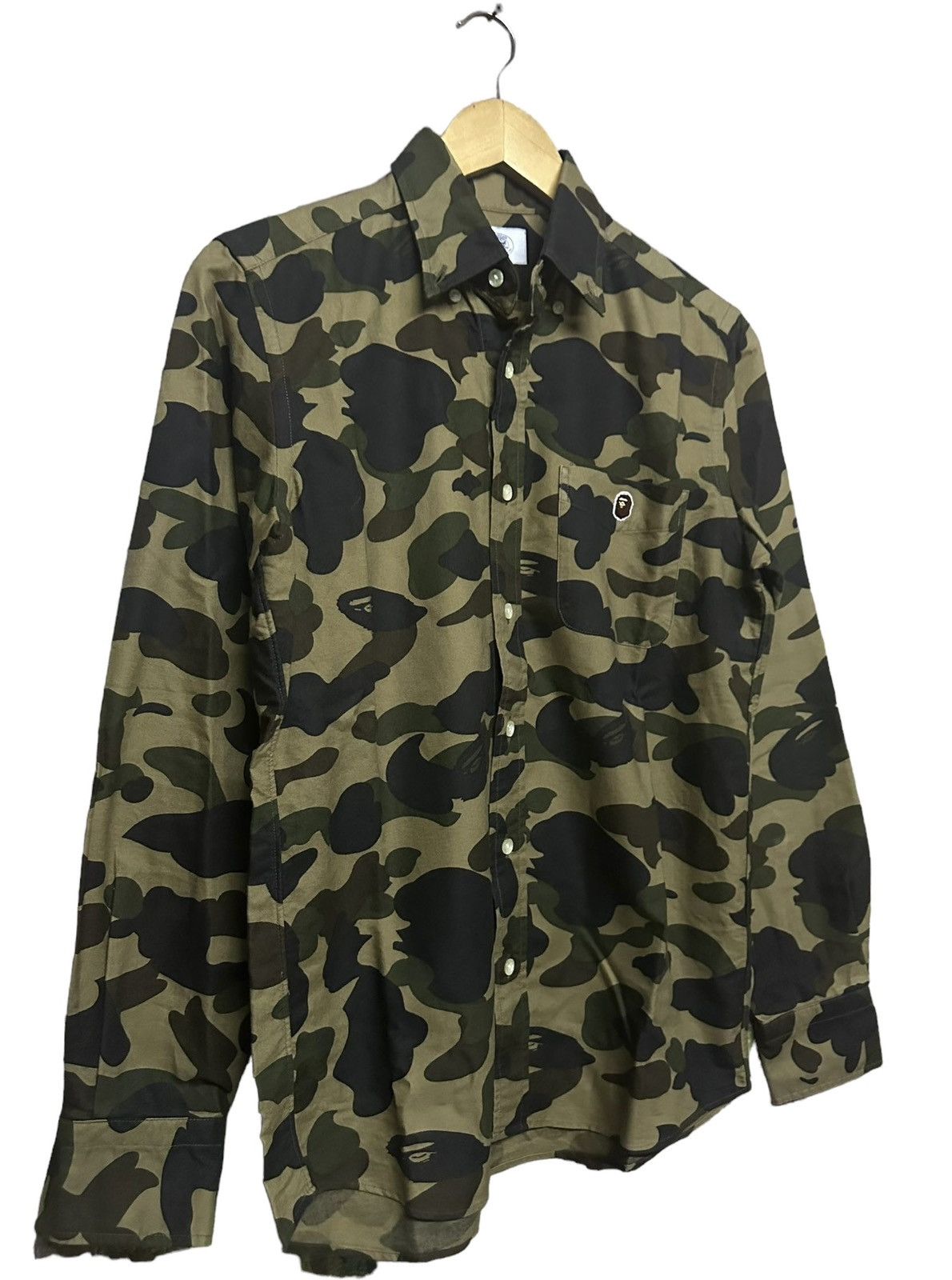 Bape A Bathing Ape First Camo Nigo Era Button Ups Shirt Size US M / EU 48-50 / 2 - 4 Thumbnail