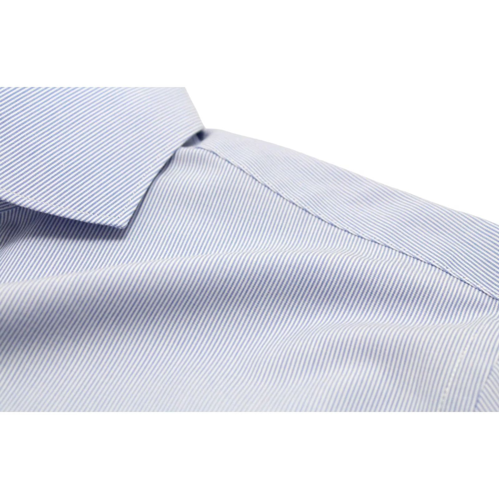 Suitsupply Suitsupply Try On Extra Slim Fit Formal Shirt Men's 41 / 16 Pinstriped Shirt Size 42R - 6 Thumbnail