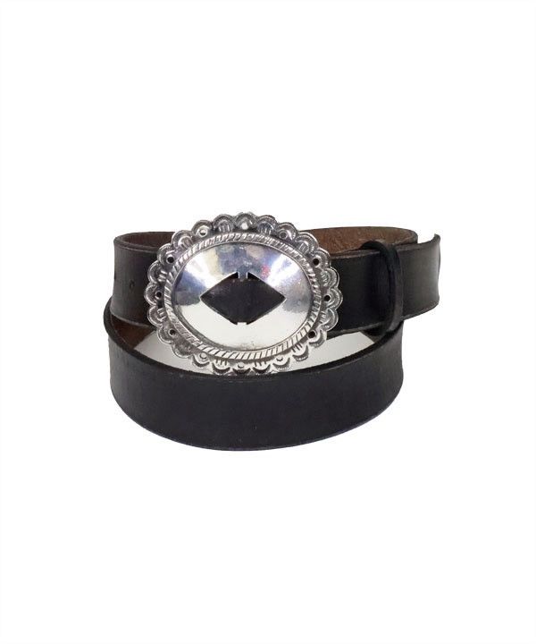 Kapital Kapital Cala Concho Oil leather belt Size ONE SIZE - 1 Thumbnail