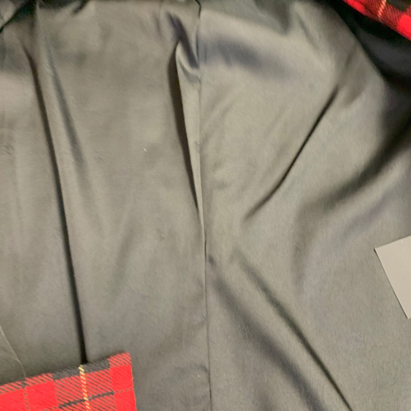 The Kooples THE KOOPLES Jokers Red Black Yellow Wool Plaid Jacket Blazer Size M / US 6-8 / IT 42-44 - 7 Thumbnail
