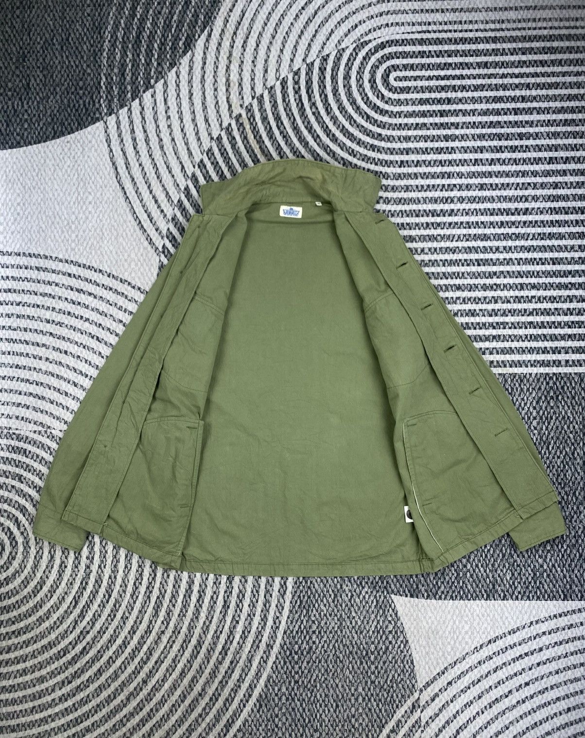 Blue Blue Japan Blue Blue Japan HR Market Army Green Style Button Up Shirt Size US M / EU 48-50 / 2 - 6 Thumbnail