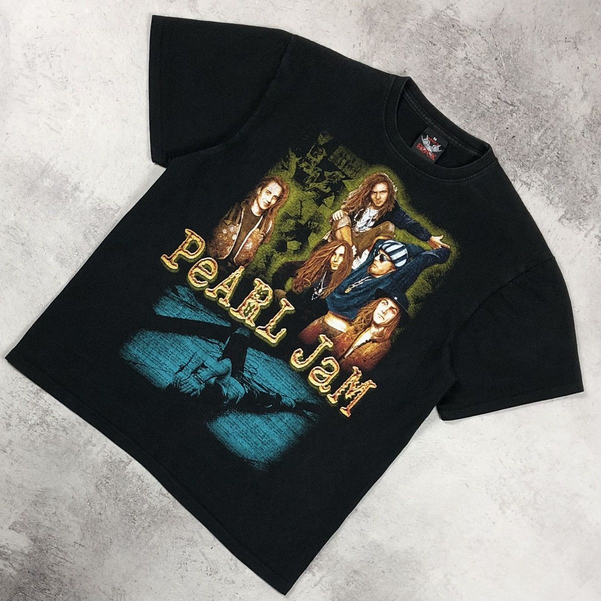 Vintage Vintage Pearl Jam 90s Grunge Band Tee Size US S / EU 44-46 / 1 - 8 Thumbnail