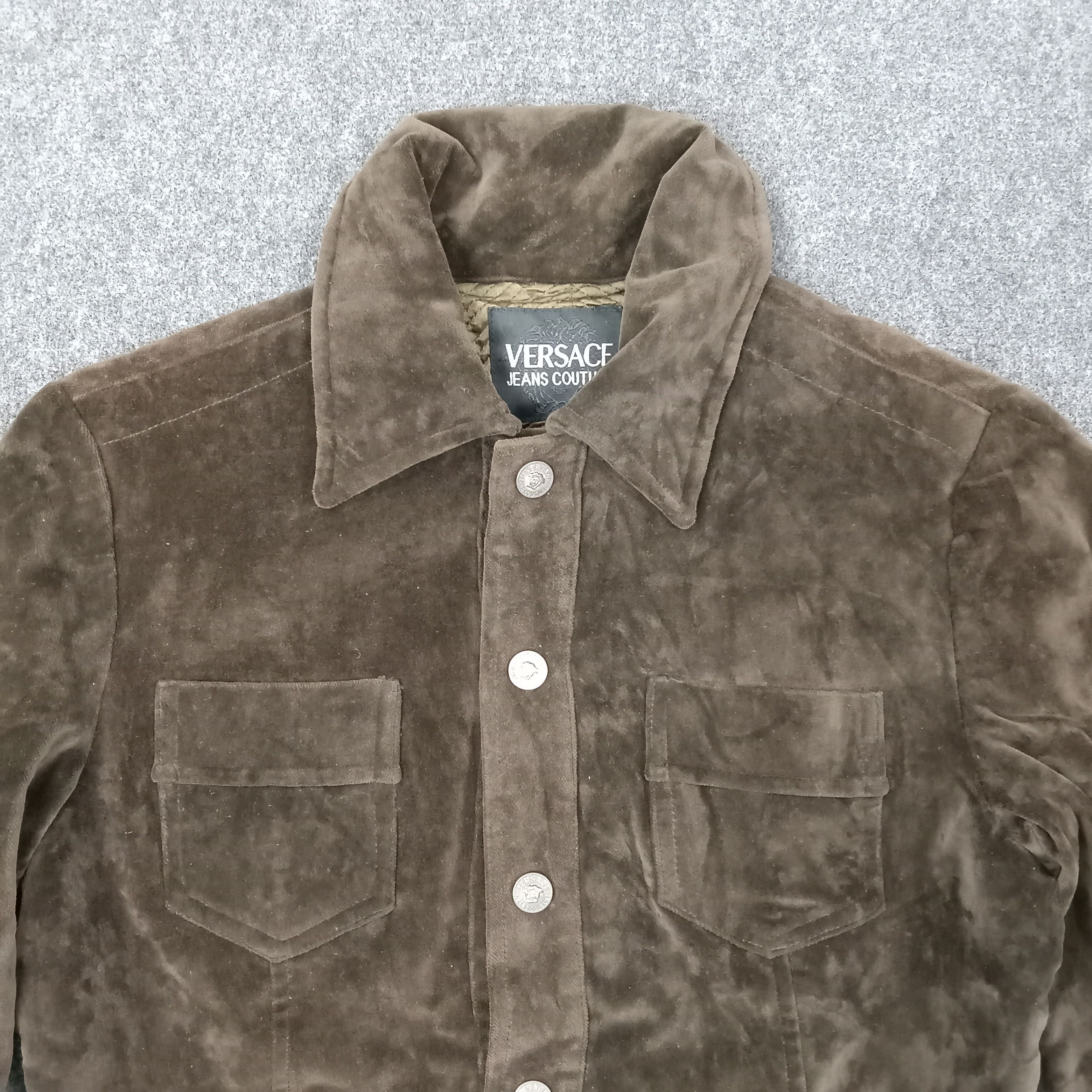 Versace Jeans Couture Versace Jeans Couture Designer Brand Shirt Jacket C247N28 Size S / US 4 / IT 40 - 2 Thumbnail
