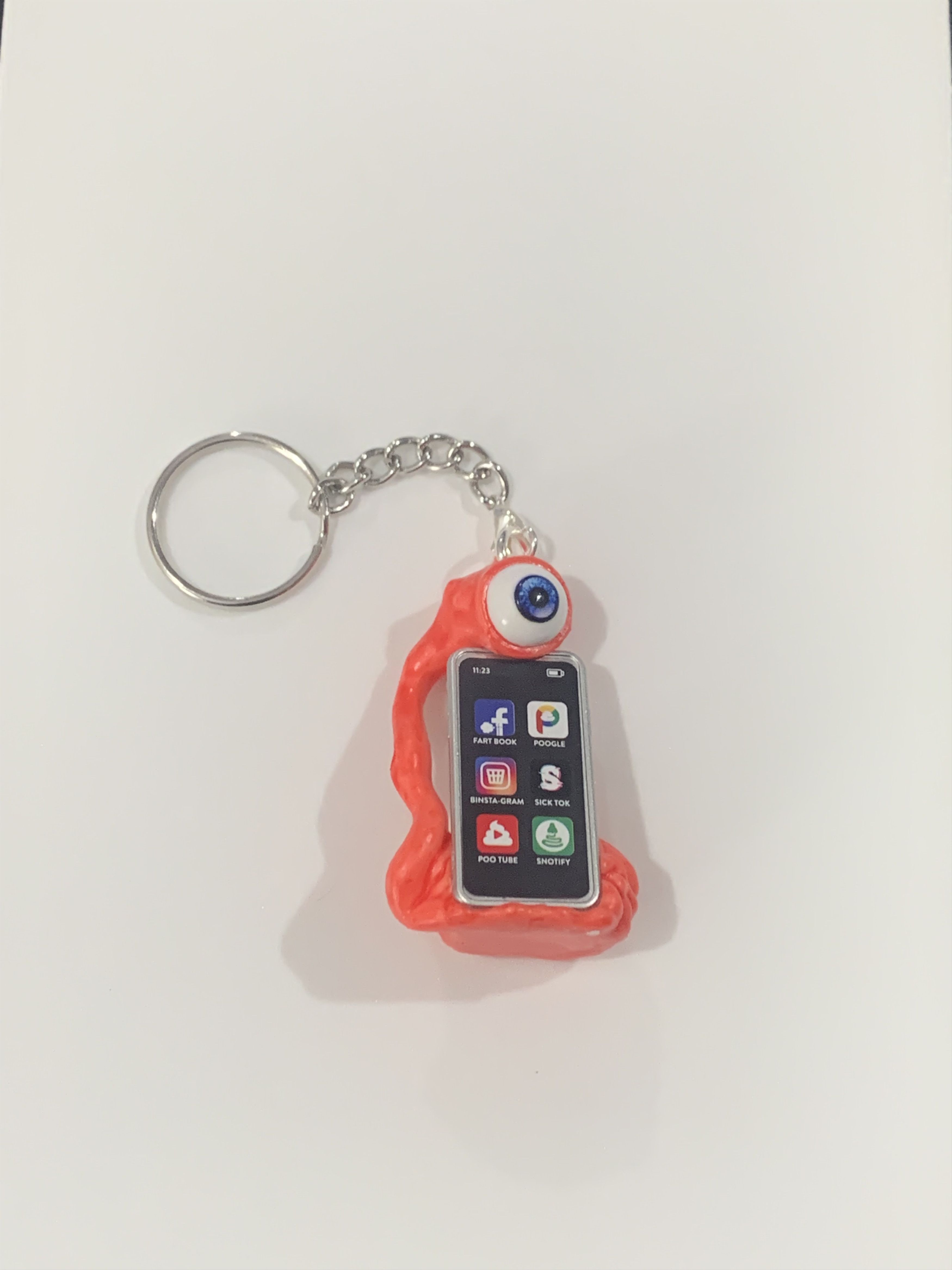 Other Gross Minis S2 Keychain - Eye Phone Size ONE SIZE - 1 Thumbnail