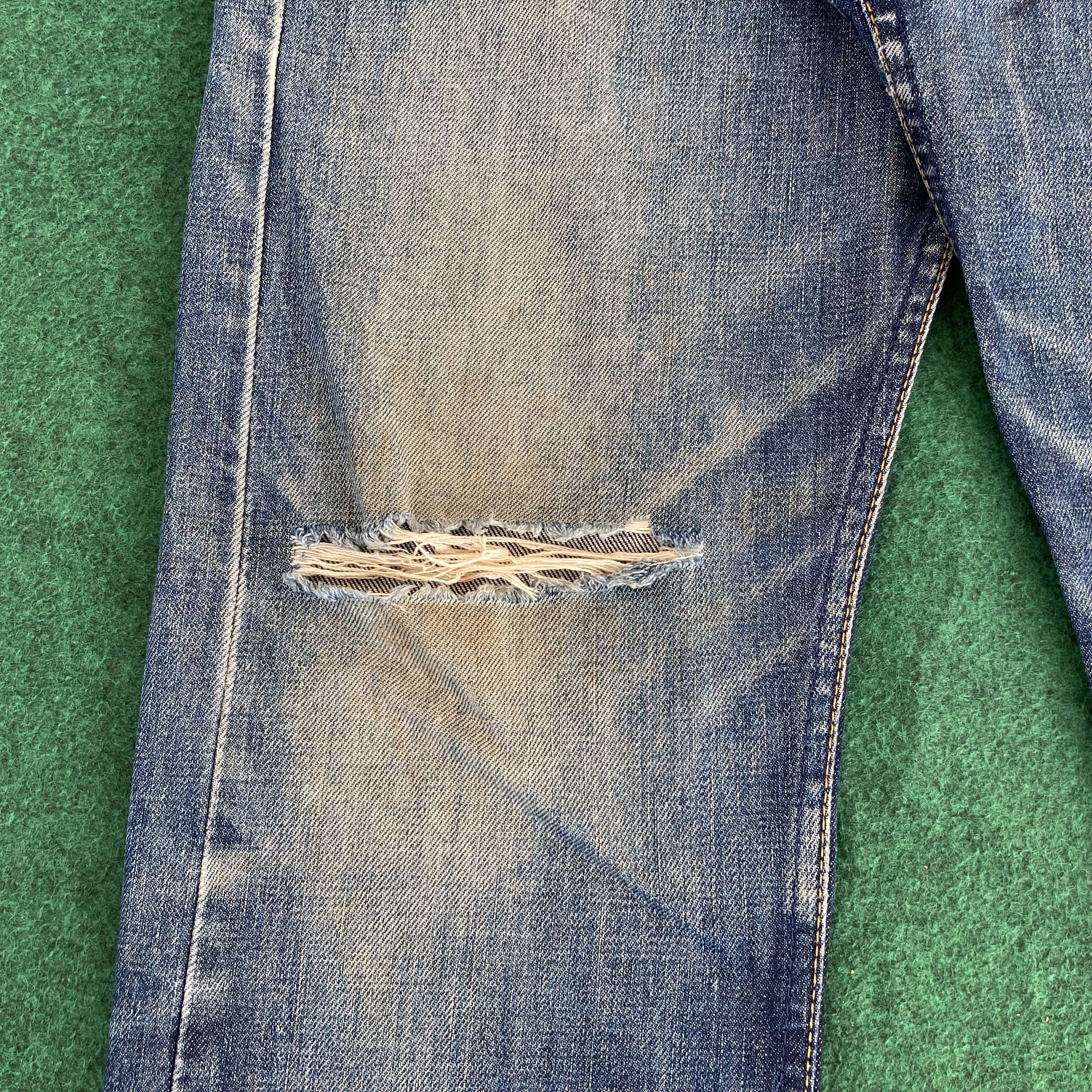 Levi's × Vintage Vtg Levis 505 Distressed Ripped Grunge Jeans Size US 29 - 7 Thumbnail