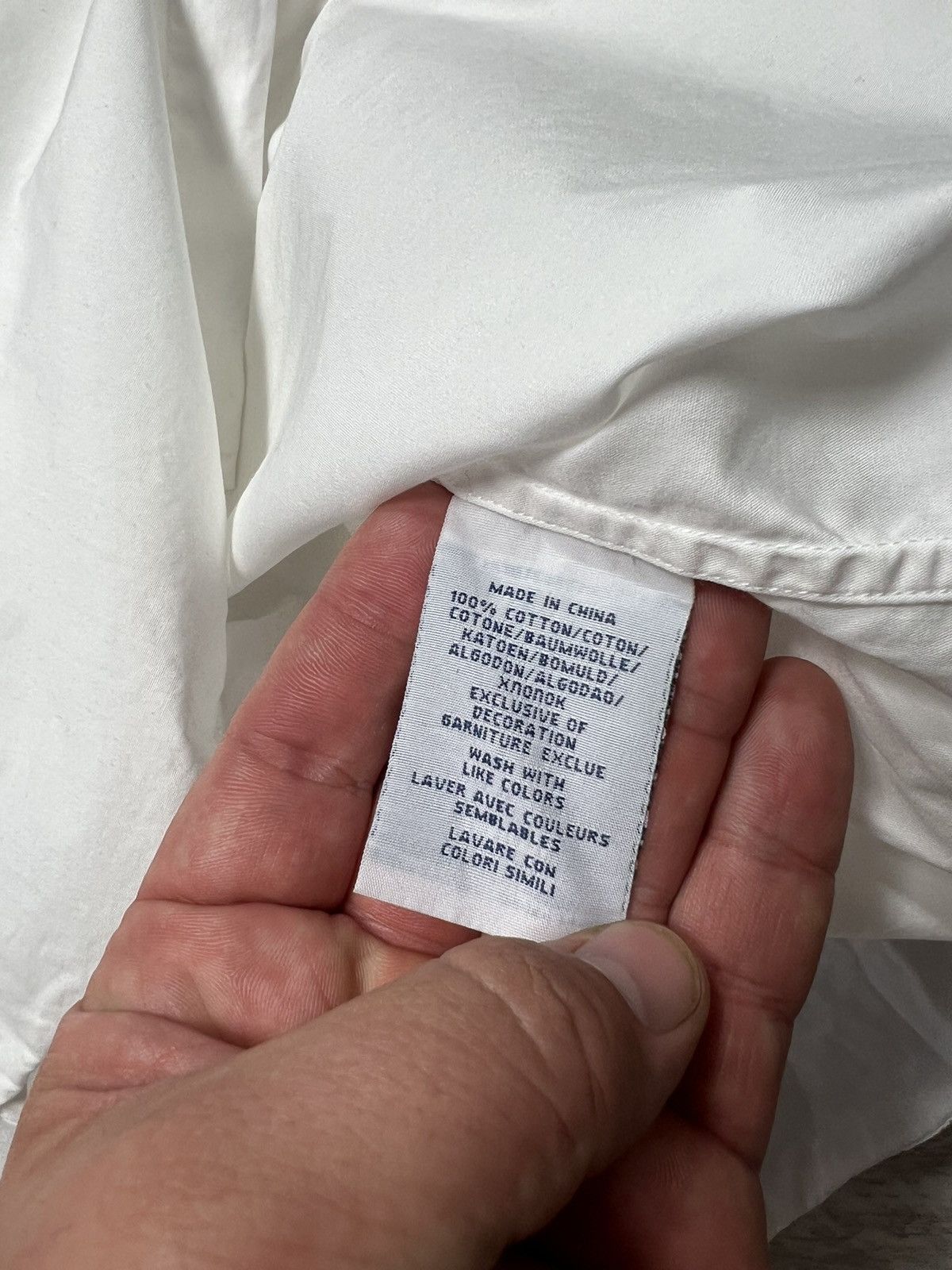 Polo Ralph Lauren Polo Ralph Lauren White Long Sleeve Button Up Shirt Size US S / EU 44-46 / 1 - 10 Thumbnail