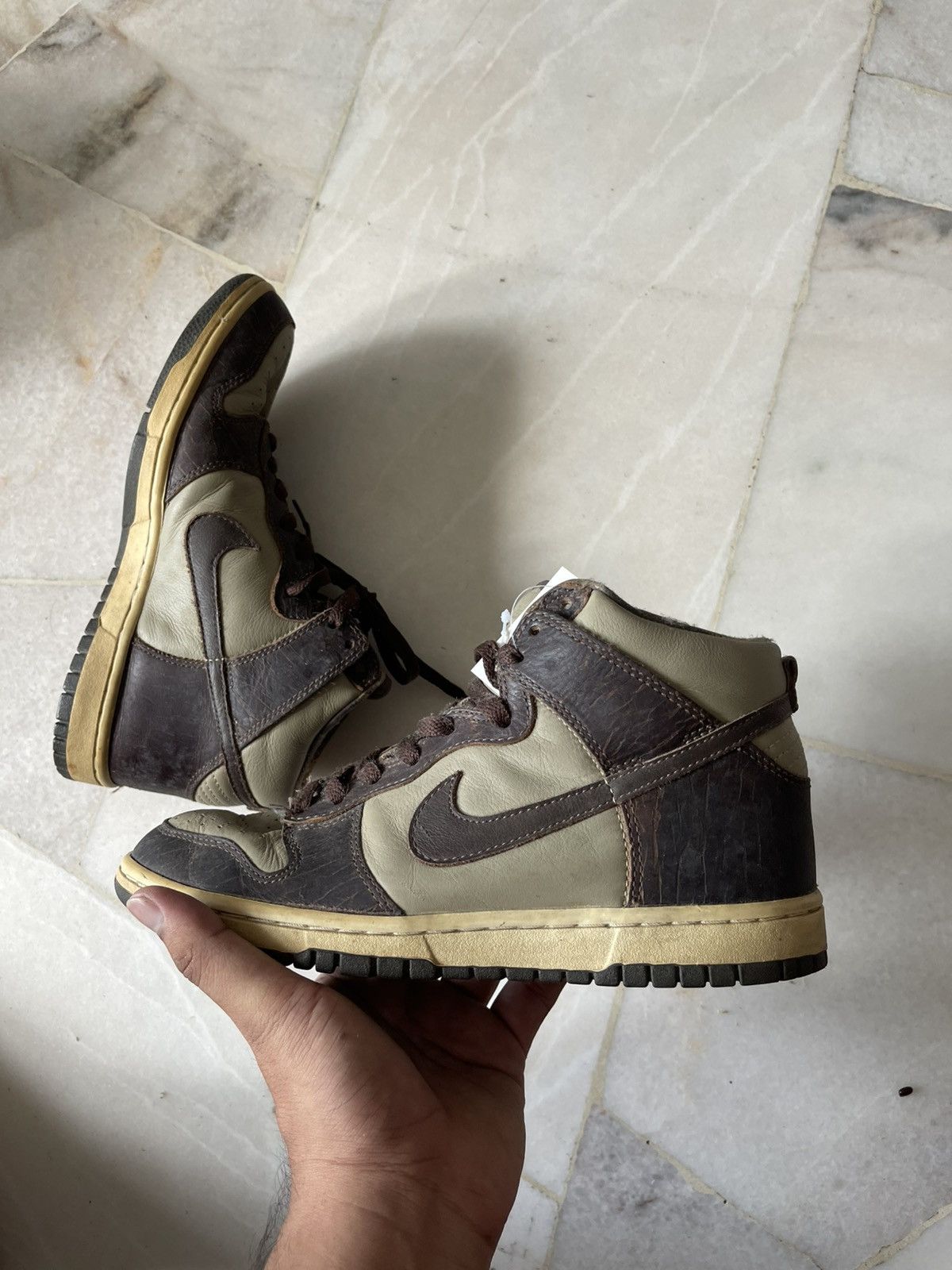 Nike Nike Dunk Khaki Brown Size US 8 / EU 41 - 4 Thumbnail