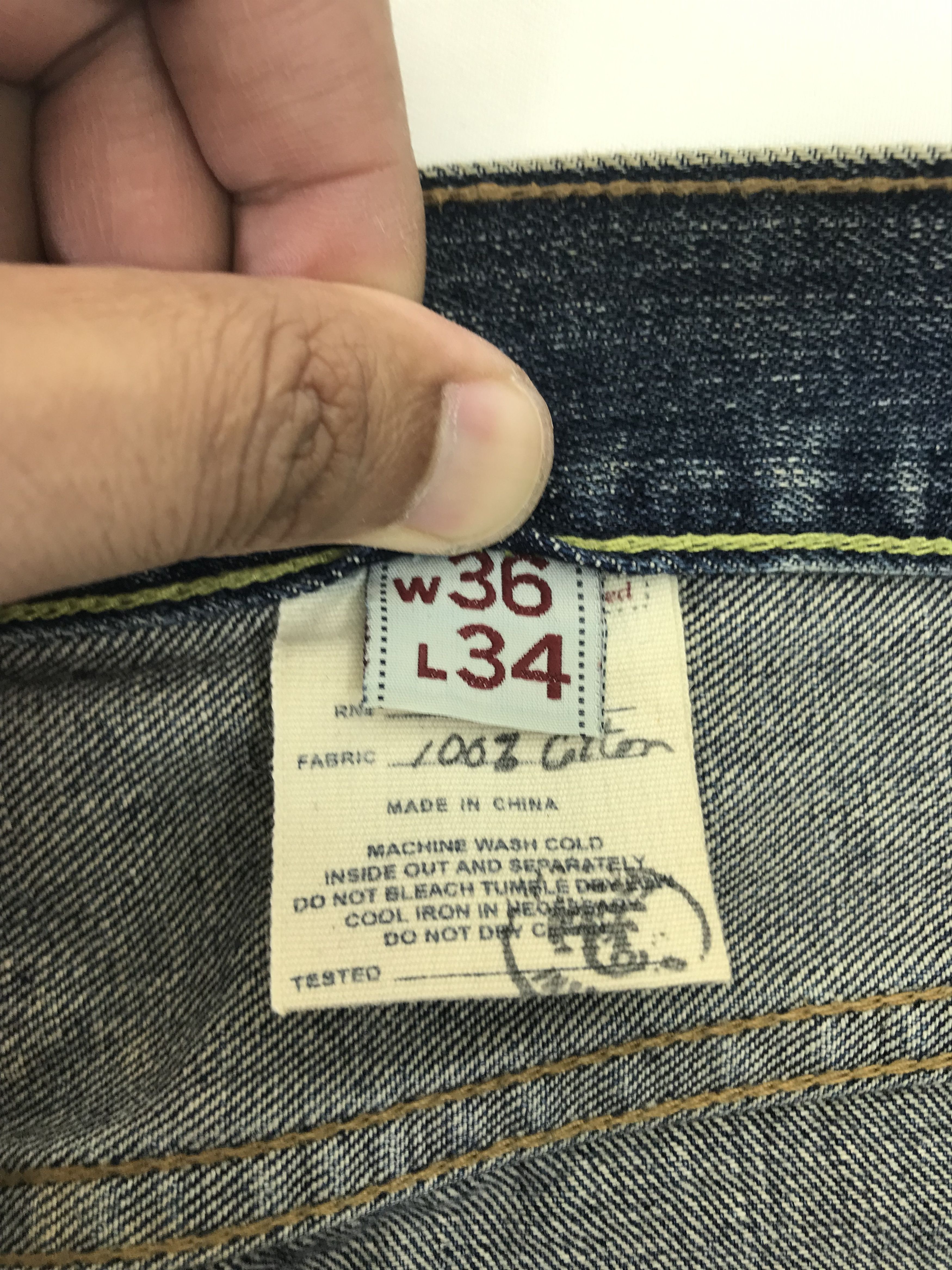 Abercrombie & Fitch Vintage Abercrombie & Fitch Baggy Jeans Wide Leg Denim Size US 36 / EU 52 - 10 Thumbnail