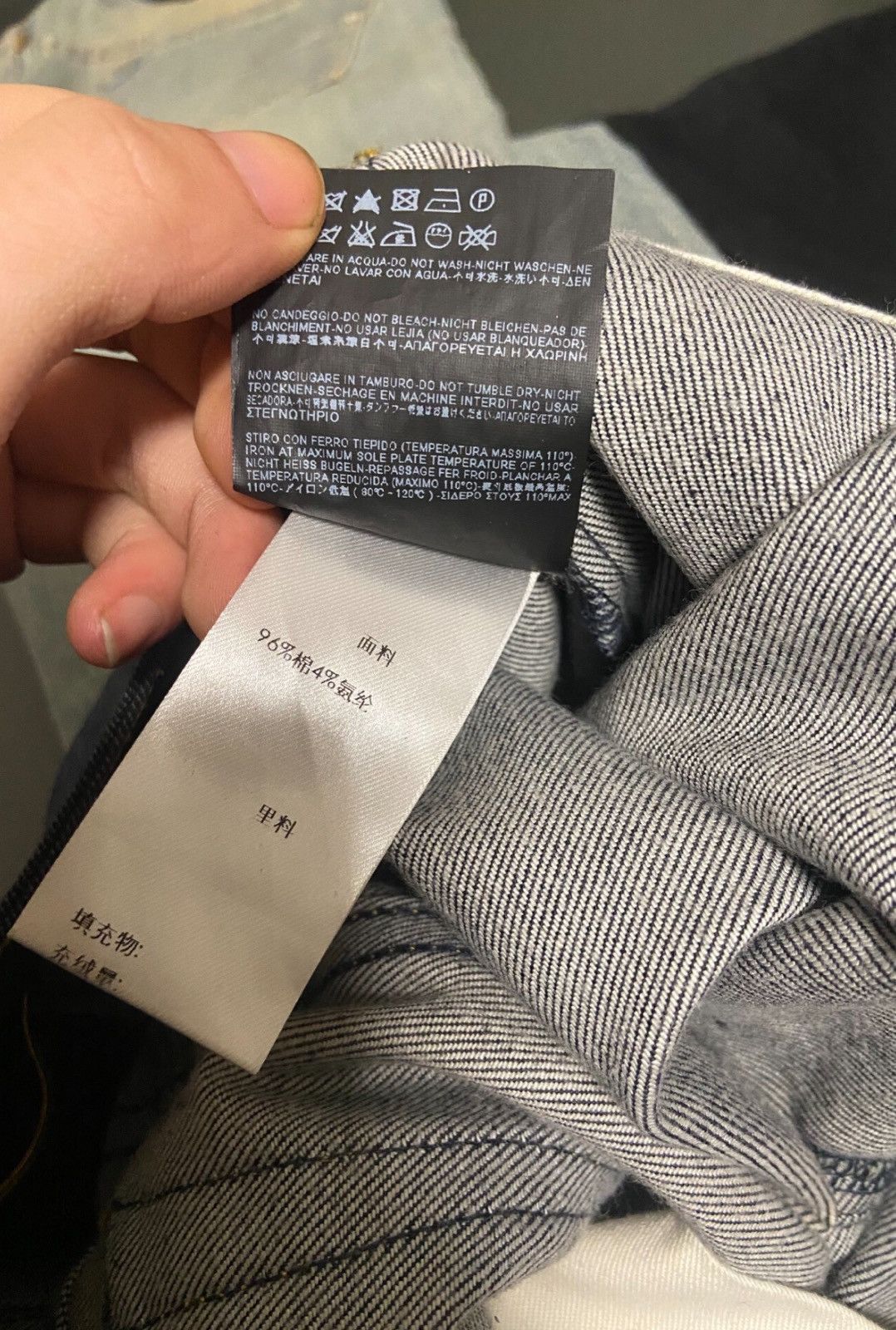 Saint Laurent Paris Saint Laurent SLP 2013FW Bright Blue Basic Jeans Size US 26 / EU 42 - 7 Thumbnail