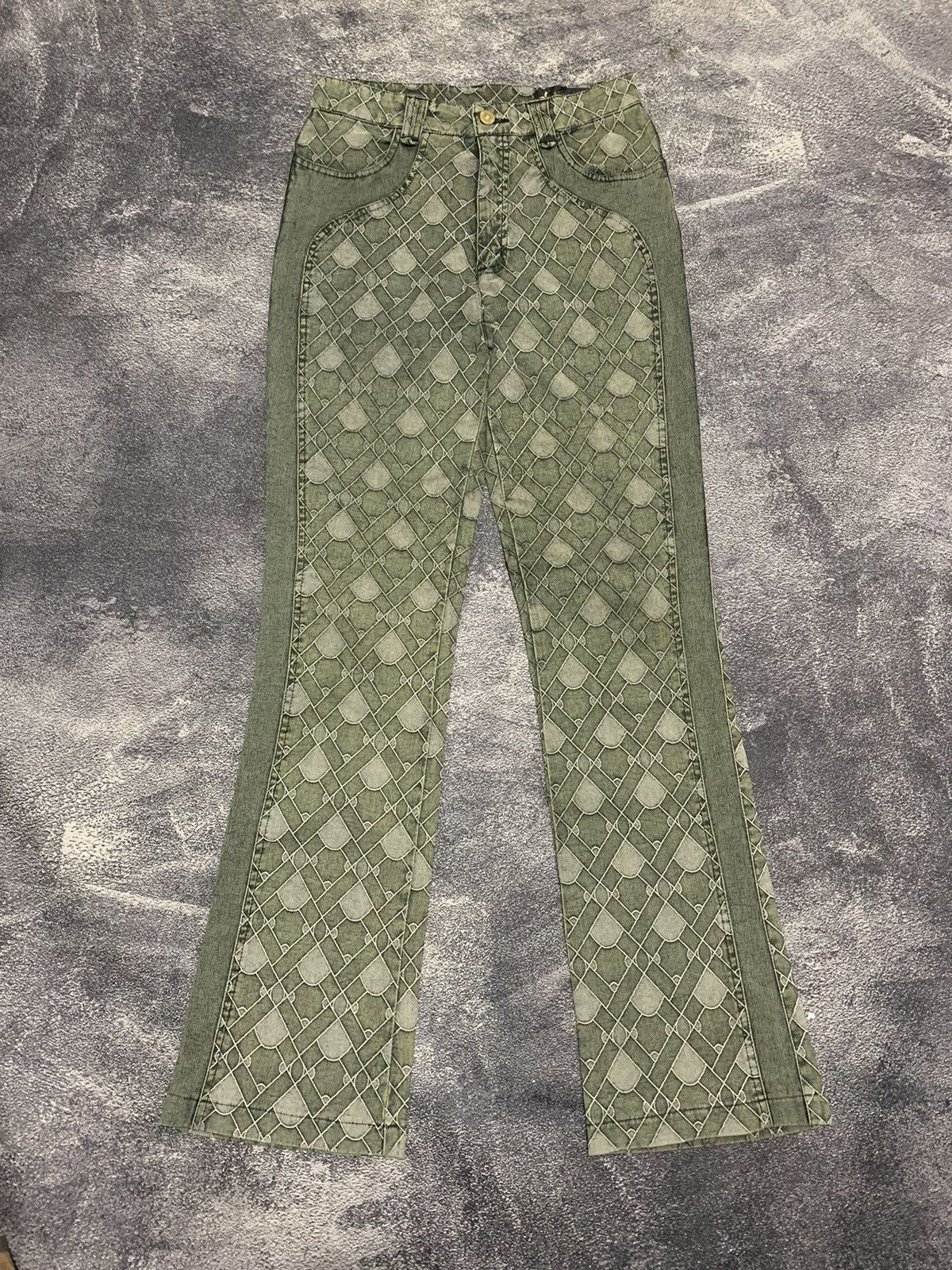 Other Bootcut pants geometris Size US 27 - 1 Thumbnail