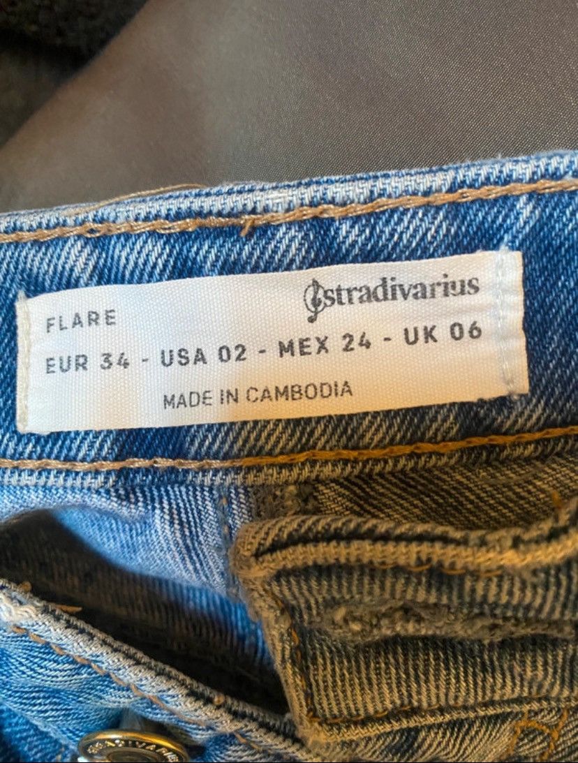 Stradivarius jeans Size 24" / US 00 / IT 34 - 4 Thumbnail