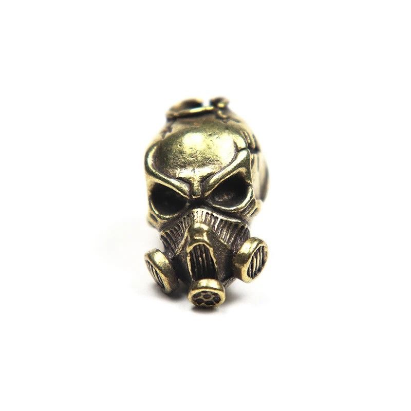 Handmade 3Pcs Biochemical Skull Knife Beads Paracord Bead Zipper Size ONE SIZE - 10 Thumbnail