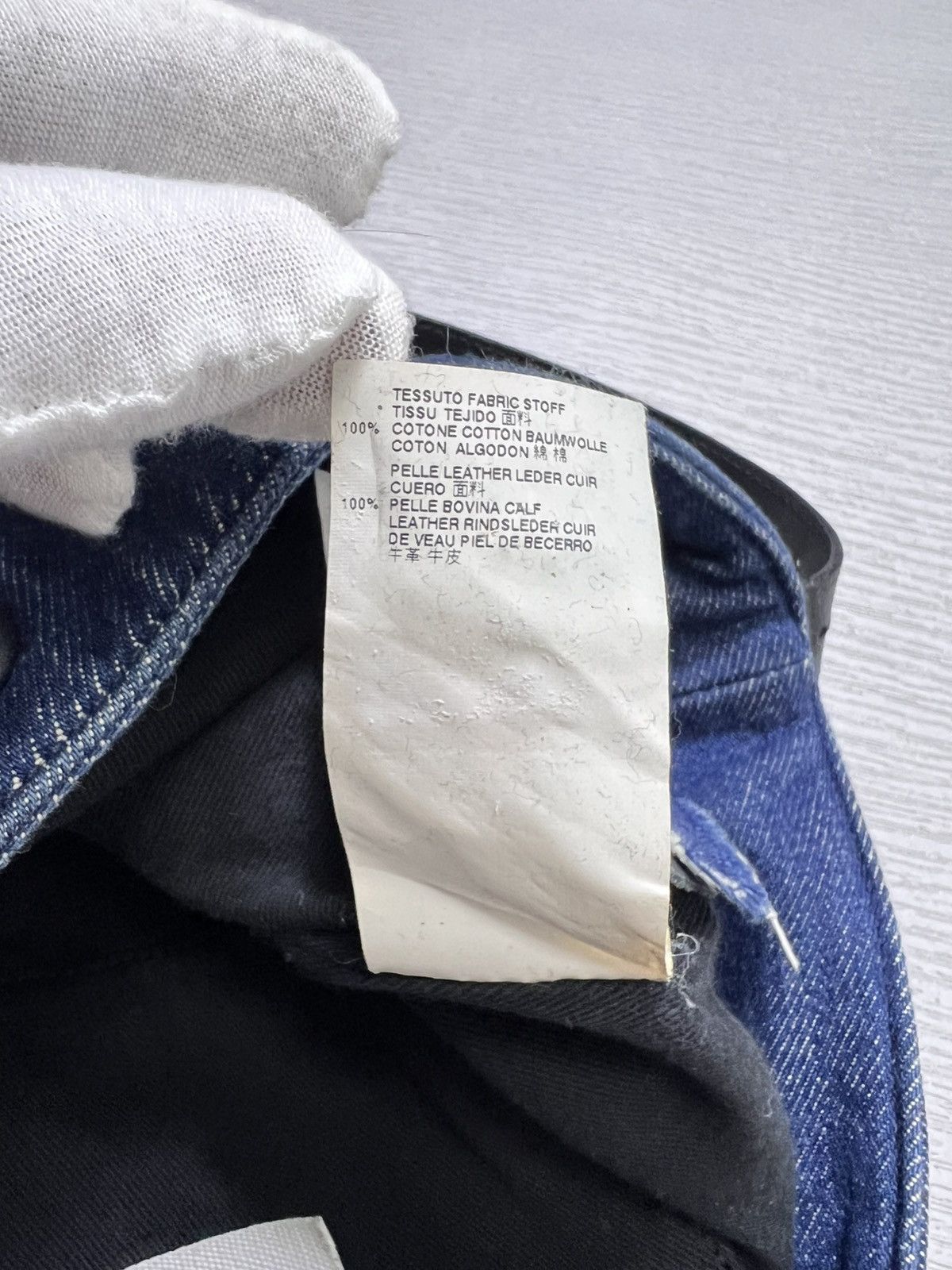 MM6 Maison Margiela MM6 - S/S 15 - Triangular Denim Shoulder Bag Size ONE SIZE - 12 Thumbnail