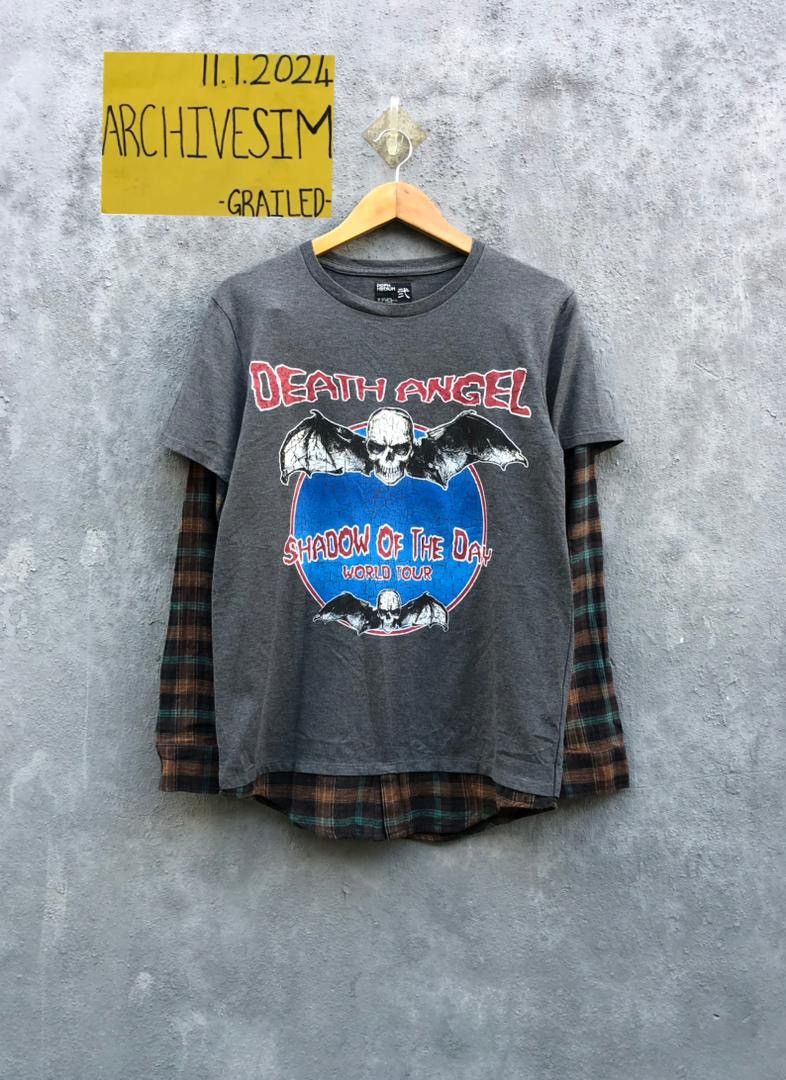 Band Tees Ppfm by Issey Miyake Death Angel Band Grunge Style Tee Size US M / EU 48-50 / 2 - 2 Thumbnail