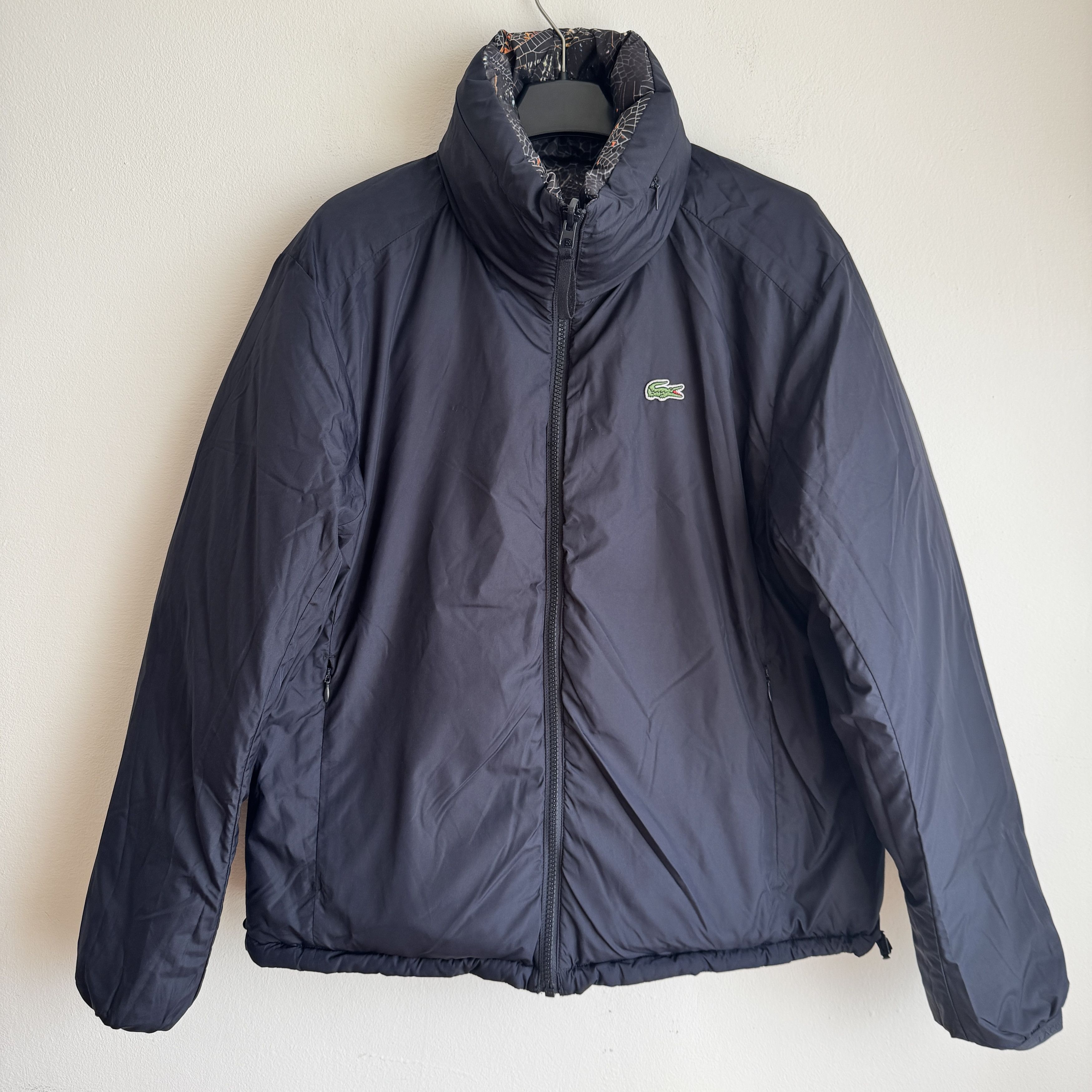 Lacoste Lacoste National Geographic Reversible Quilted Womens Jacket Size S / US 4 / IT 40 - 13 Thumbnail