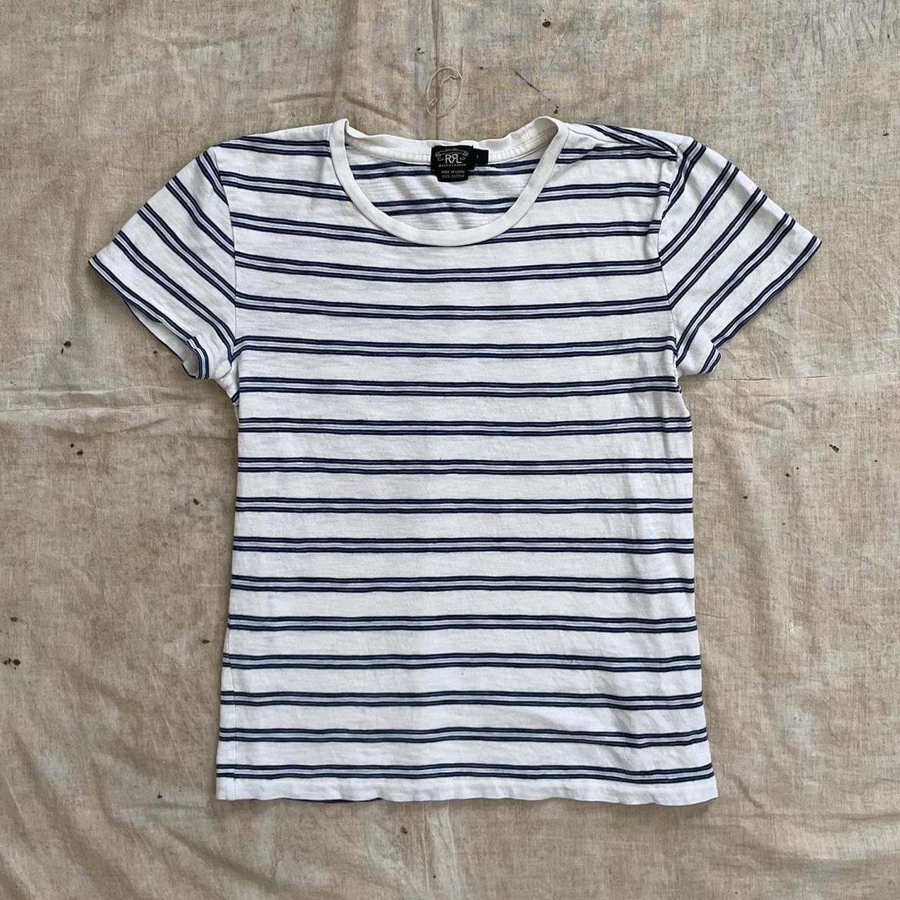 Vintage RRL Double RL Ralph Lauren Striped T-Shirt