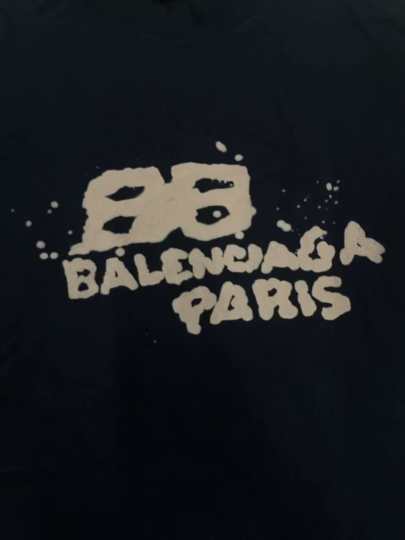 Balenciaga Balenciaga Letter Printed Short Sleeve T-Shirt Regular Fit Size US S / EU 44-46 / 1 - 3 Thumbnail