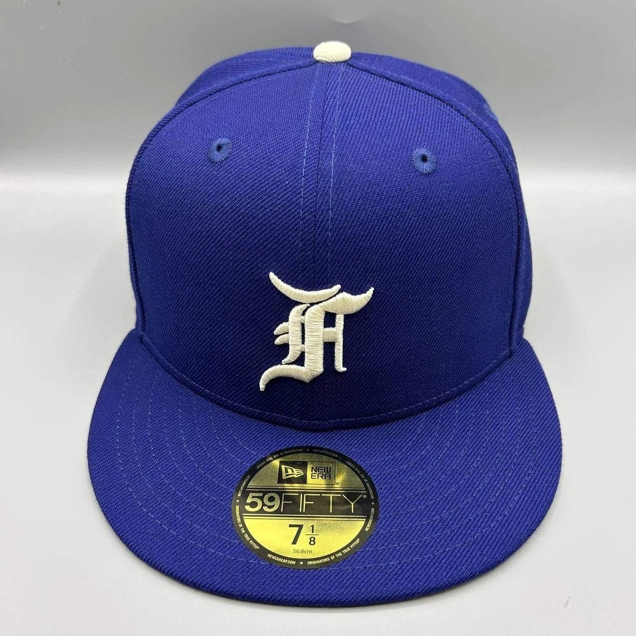Fear of God Hat Men 7 1/8 Fitted Cap LA Dodgers FOG Wool New