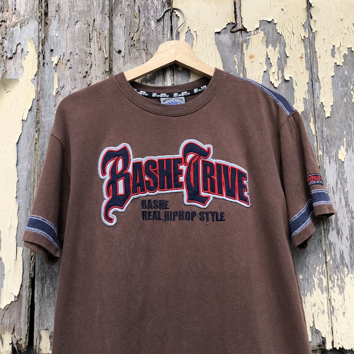 Vintage Vintage y2k Bashe Rive HipHop Style Tshirt Size US M / EU 48-50 / 2 - 3 Thumbnail