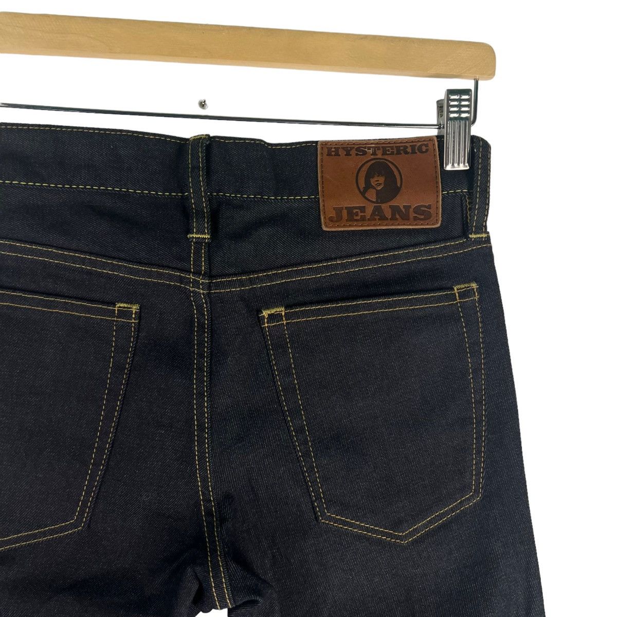 Hysteric Glamour 🔥Skinny Cut Denim Hysteric Glamour Spike Pocket Punk Design Size US 28 / EU 44 - 9 Thumbnail