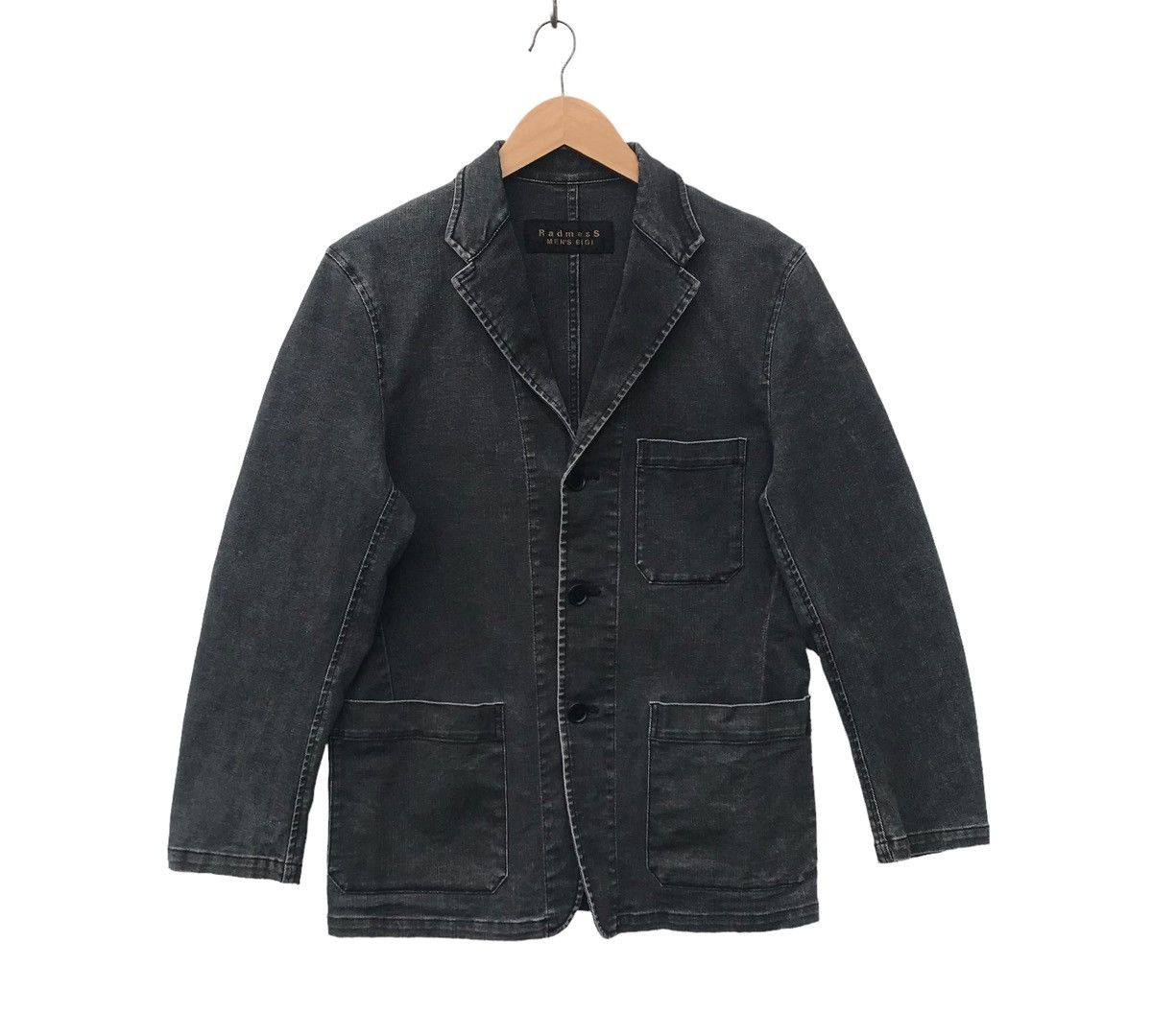 Japanese Brand Vintage Japan Mens Bigi Radmes Work Chore Jacket Size US S / EU 44-46 / 1 - 1 Thumbnail