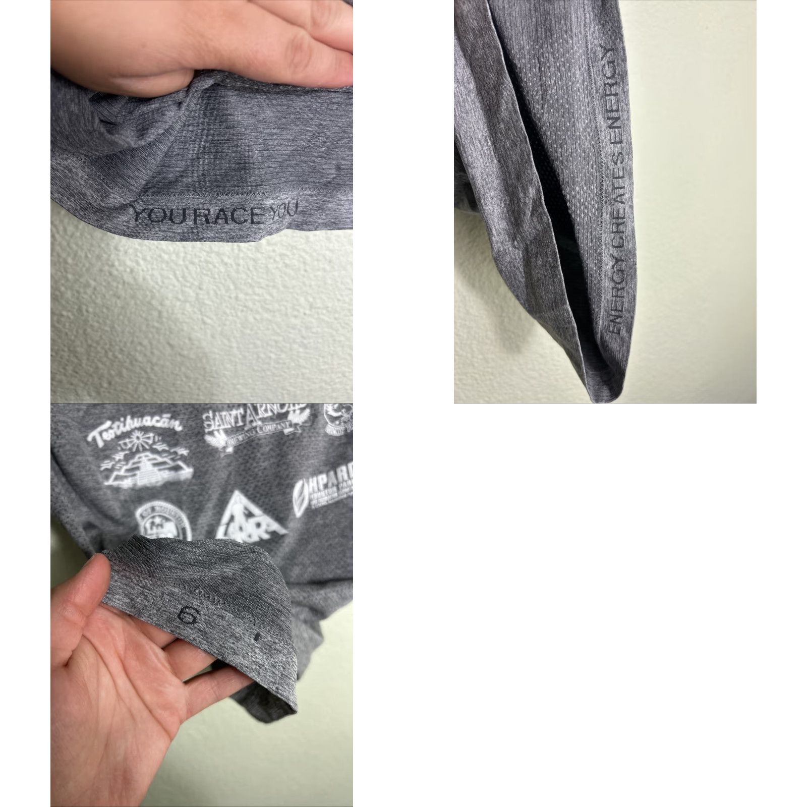 Lululemon Lululemon Shirt Women 6 Gray T-Shirt 2023 Bayou City Classic City Size M / US 6-8 / IT 42-44 - 9 Thumbnail