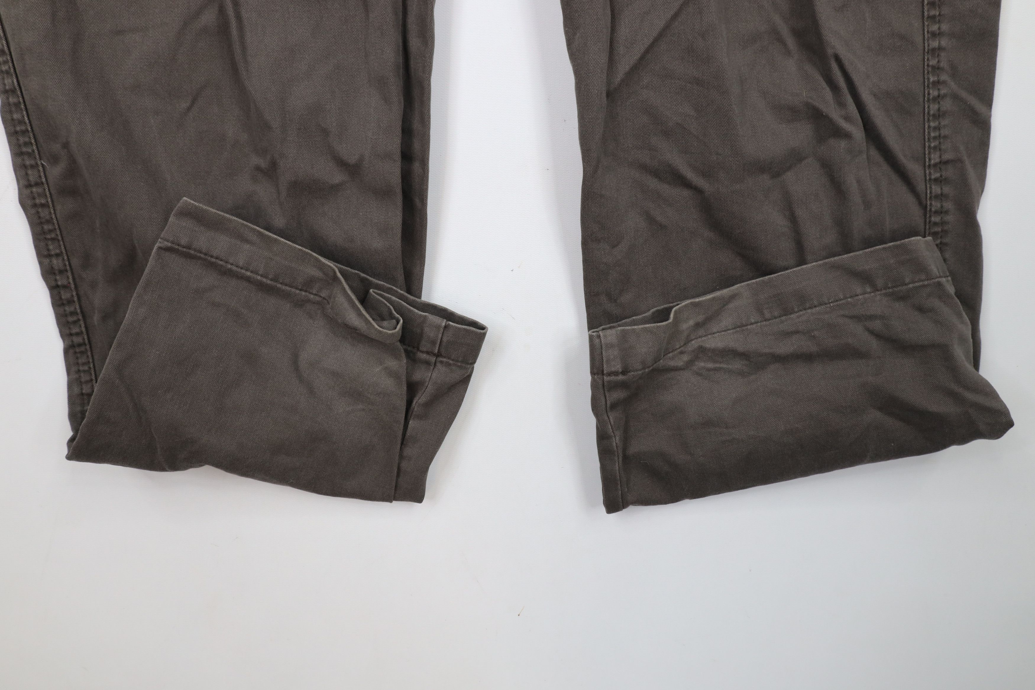 Chaps × Vintage Vintage Y2K Chaps Baggy Wide Leg Cargo Pants Gray Cotton Size US 36 / EU 52 - 5 Thumbnail