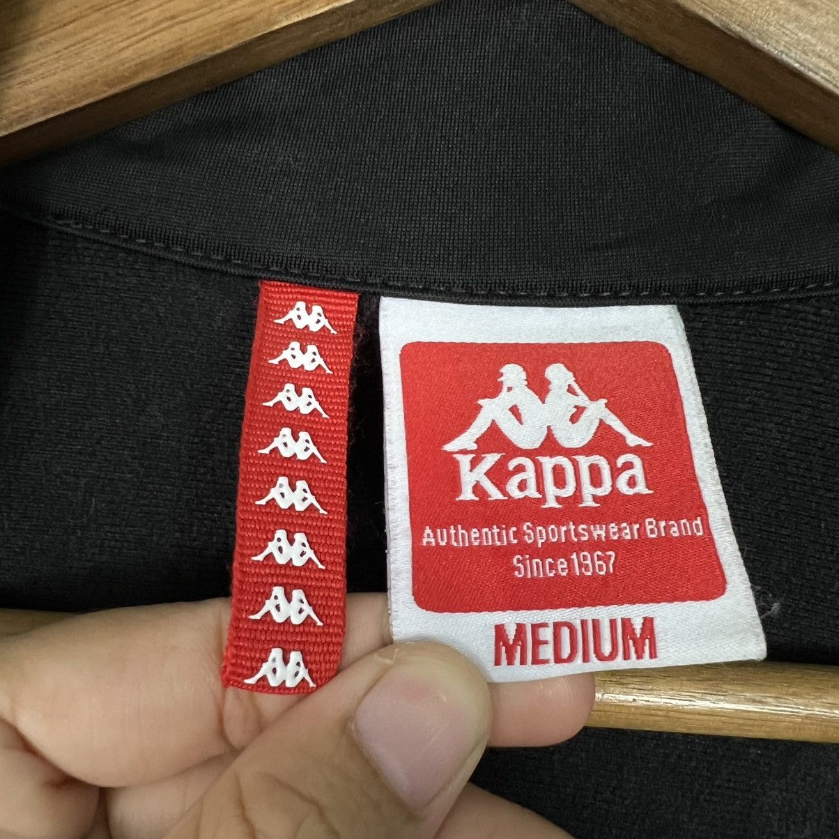 Kappa KAPPA Sidetape Logo Track Top Jacket #4103-C186 Size US M / EU 48-50 / 2 - 13 Thumbnail
