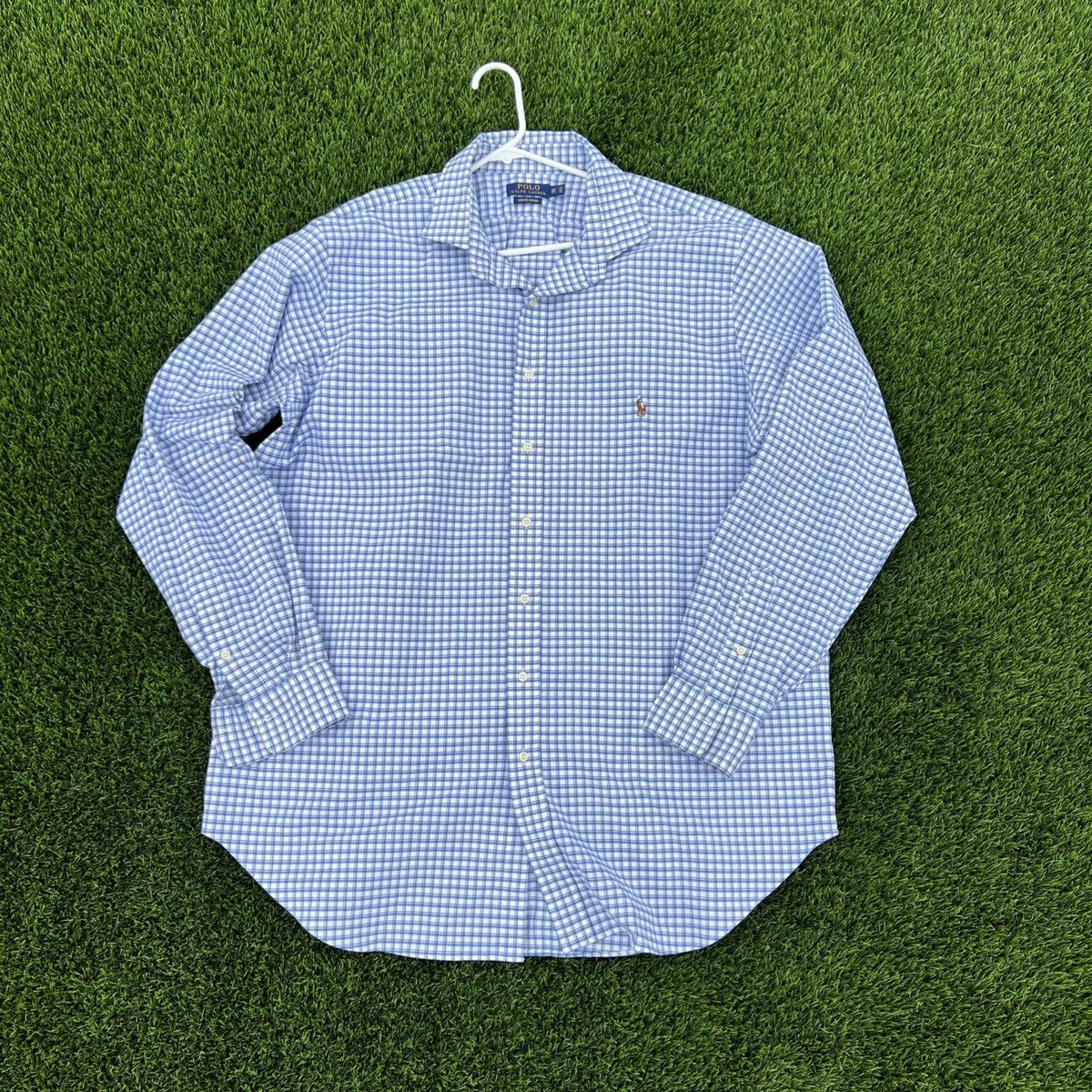 Polo Ralph Lauren Vintage 90’s button up dress shirt Size US XXL / EU 58 / 5 - 1 Thumbnail