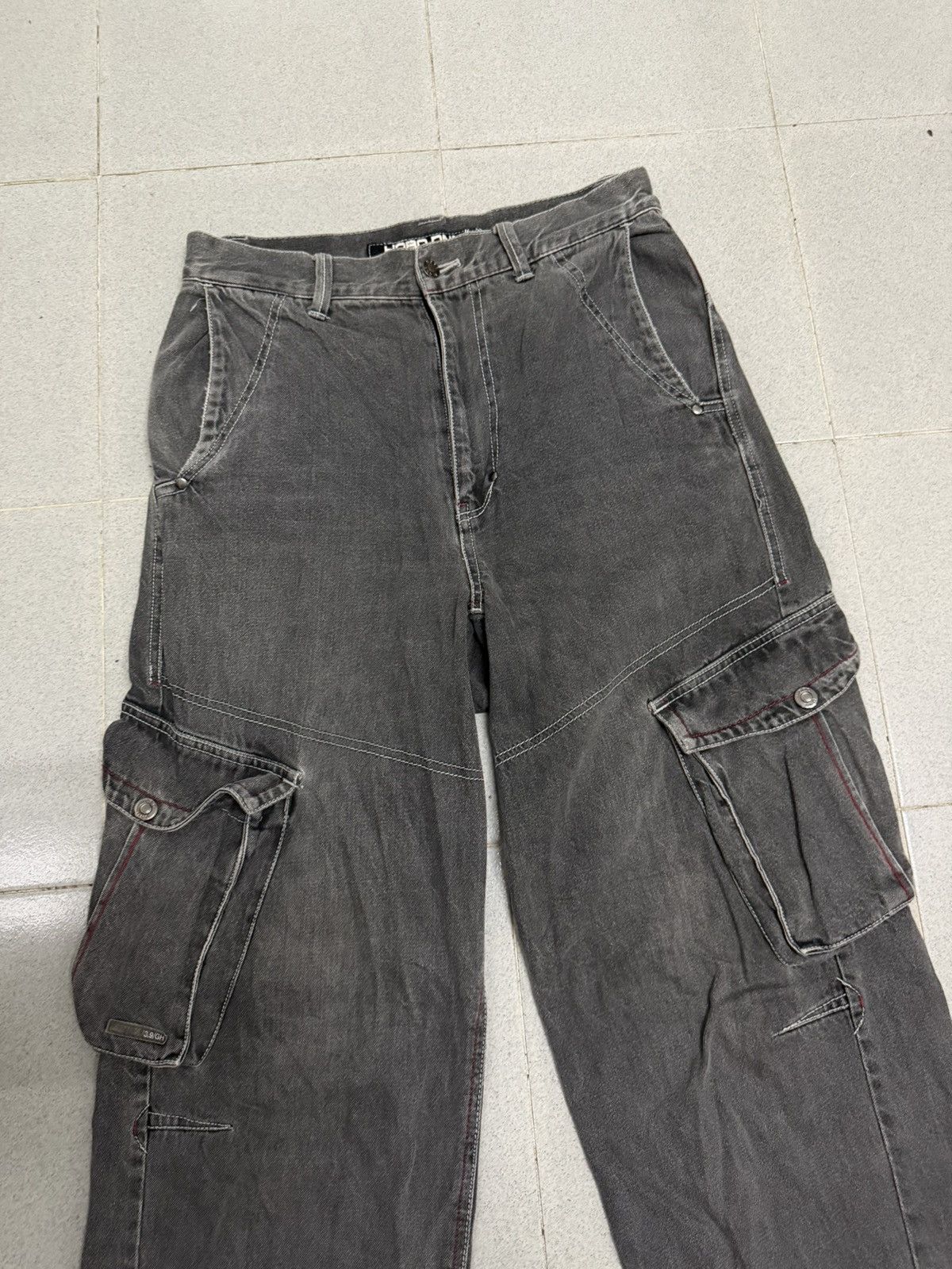 Hobo Vintage Hobo Baggy Cargo Denim Jeans Size US 32 / EU 48 - 4 Thumbnail