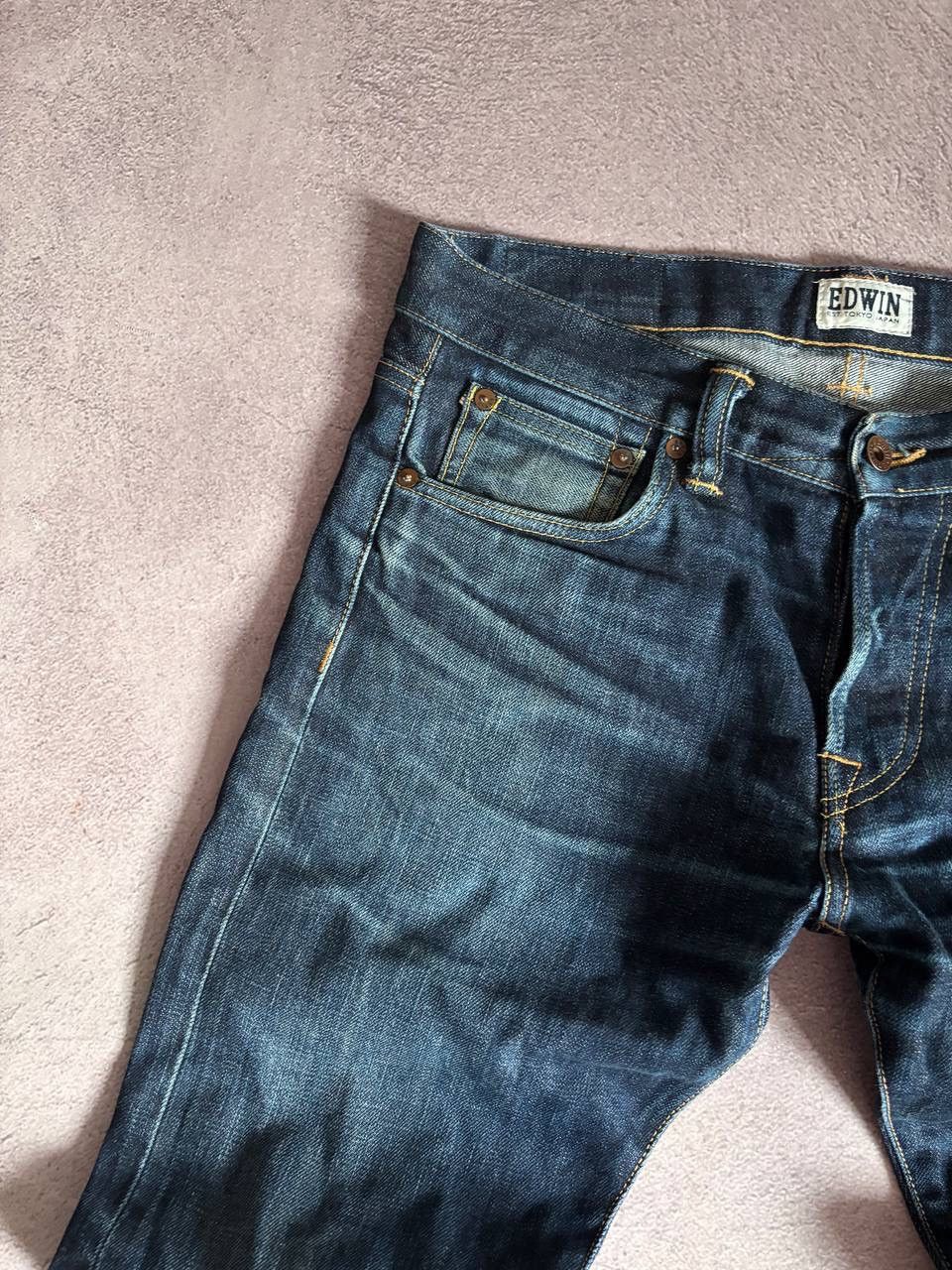 Edwin × Japanese Brand Edwin Japanese Selvedge y2k pants jeans Size US 32 / EU 48 - 9 Thumbnail
