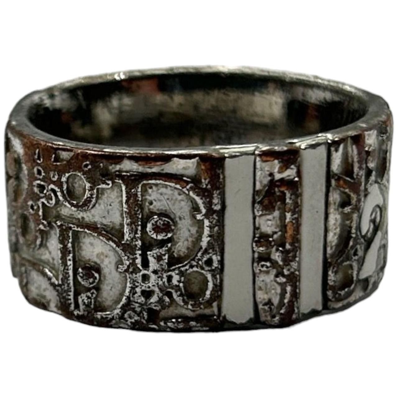 Vintage Dior Trotter Monogram Ring