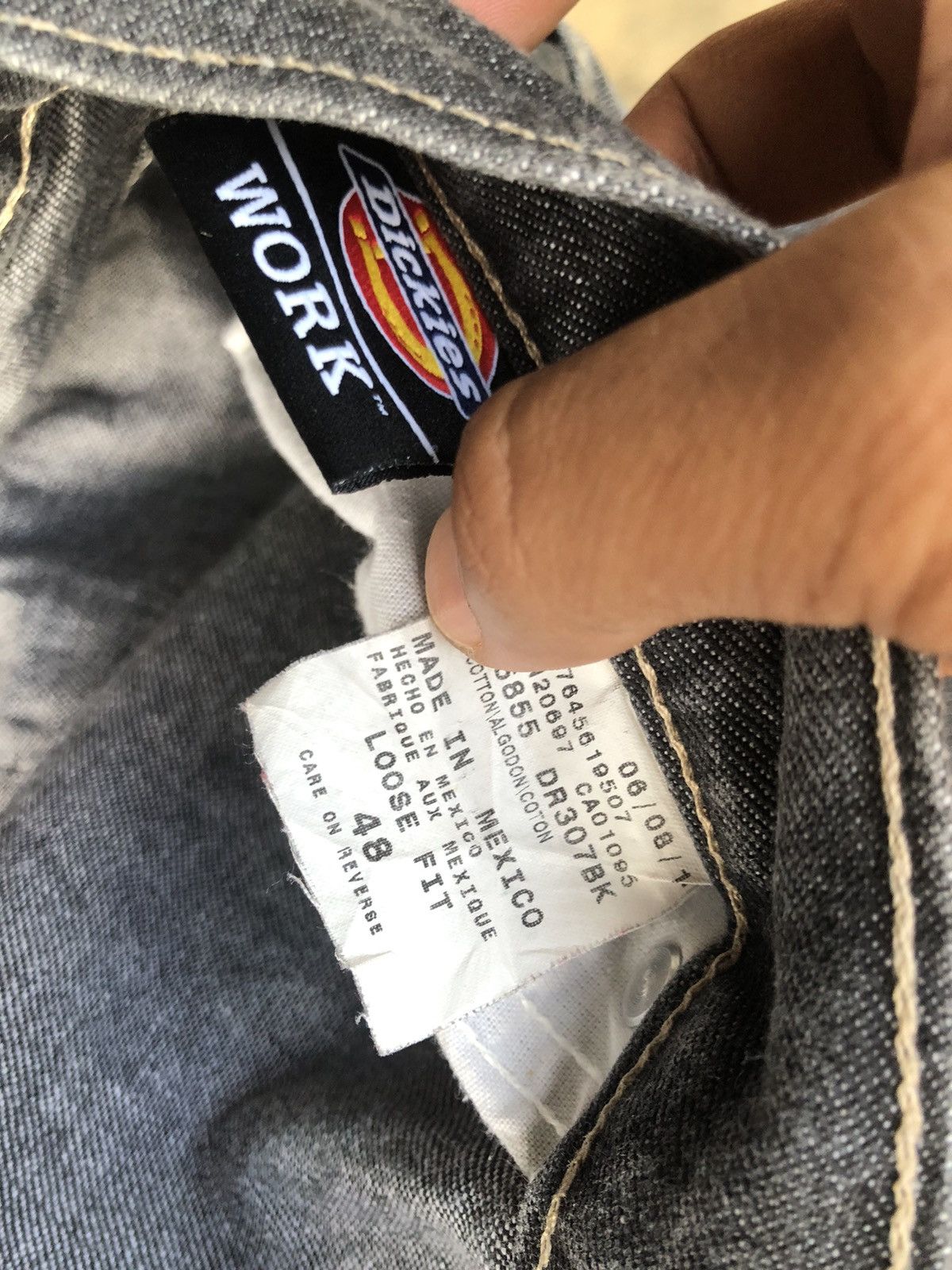 Dickies Biggest Size Waist 50 inches Dickes Short Jeans Carpenters Size US 44 / EU 60 - 6 Thumbnail