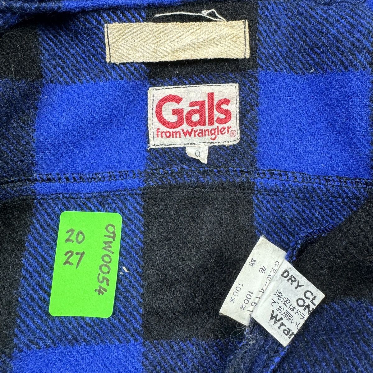 Japanese Brand × Wrangler Vintage Japanese Brand Wrangler Gals Overshirt Size US S / EU 44-46 / 1 - 10 Thumbnail