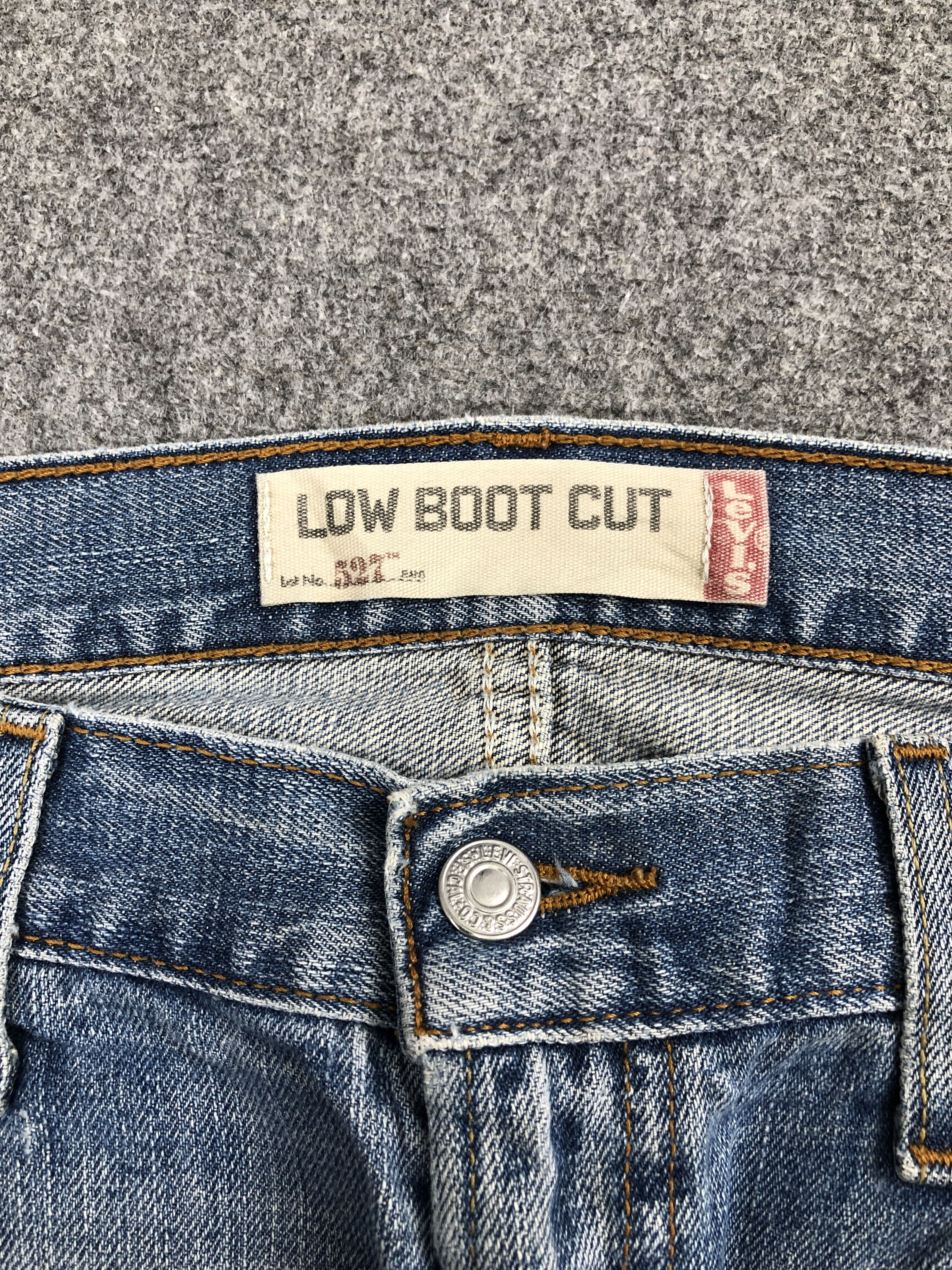 Levi's Vintage Levis 527 Flared Low Bootcut Jeans DP2455 Size US 35 - 9 Thumbnail