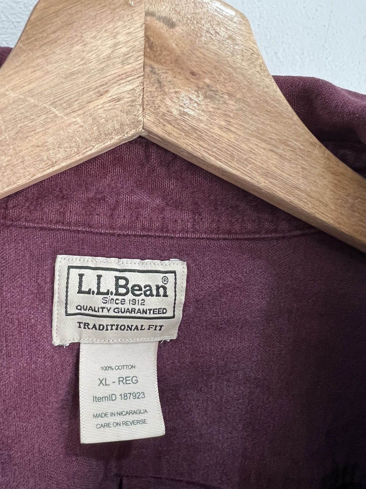 L.L. Bean Vintage LL Bean Button Up Shirt XL Size US XL / EU 56 / 4 - 4 Thumbnail