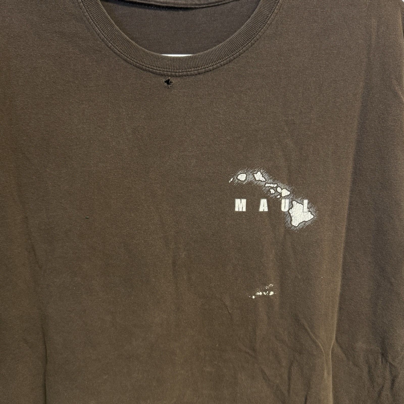 Vintage Vintage Maui Surf T Shirt Mens XL Y2K Surfing Beach Wailea H Size US XL / EU 56 / 4 - 4 Thumbnail