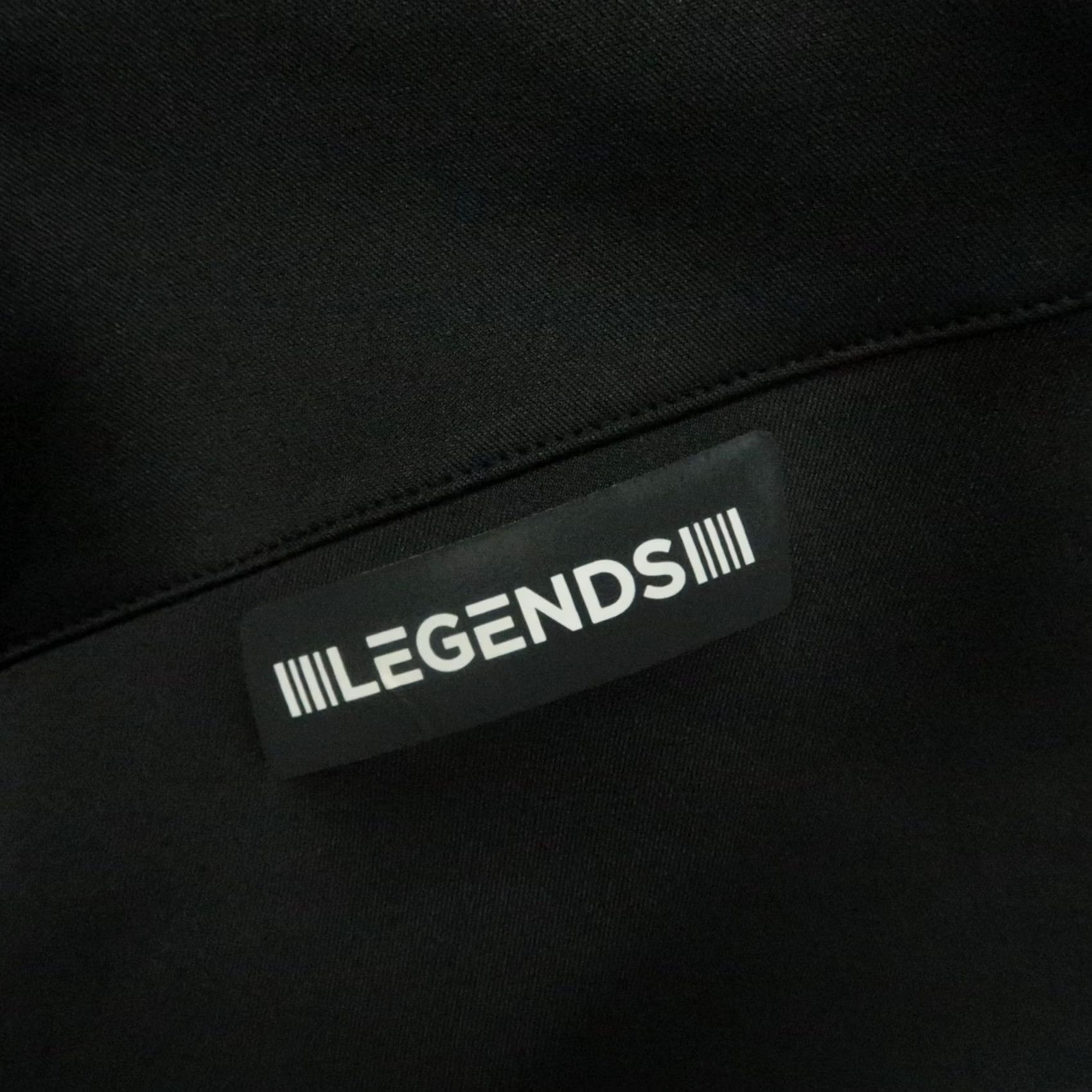 Vintage Legends Hoodie Mens Small Black Hawthorne Tech Spellout Pullover Hooded Shirt Size US S / EU 44-46 / 1 - 4 Thumbnail