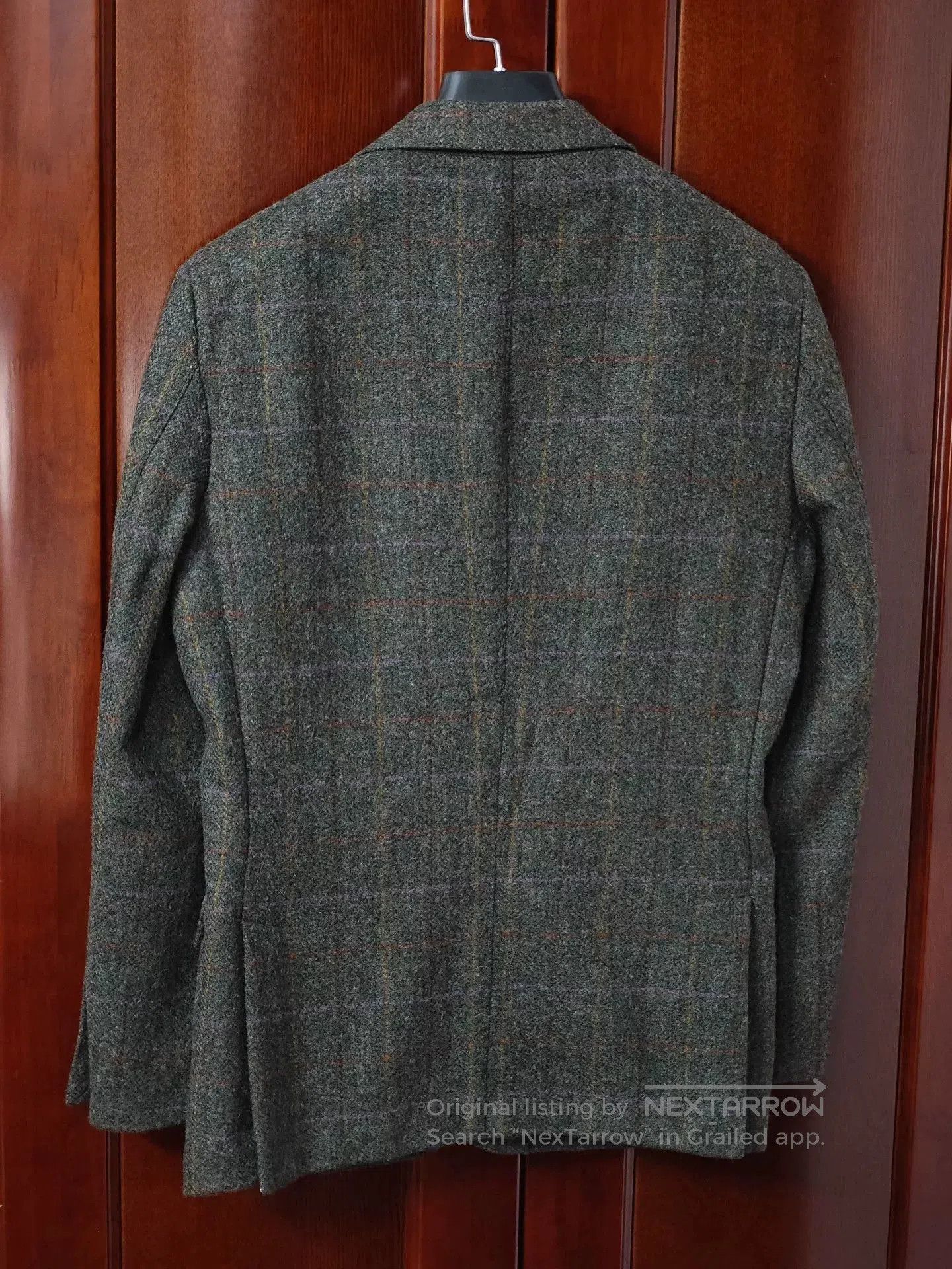Abraham Moon & Sons Custom Moon Tweed Wool Blazer. Size US M / EU 48-50 / 2 - 8 Thumbnail