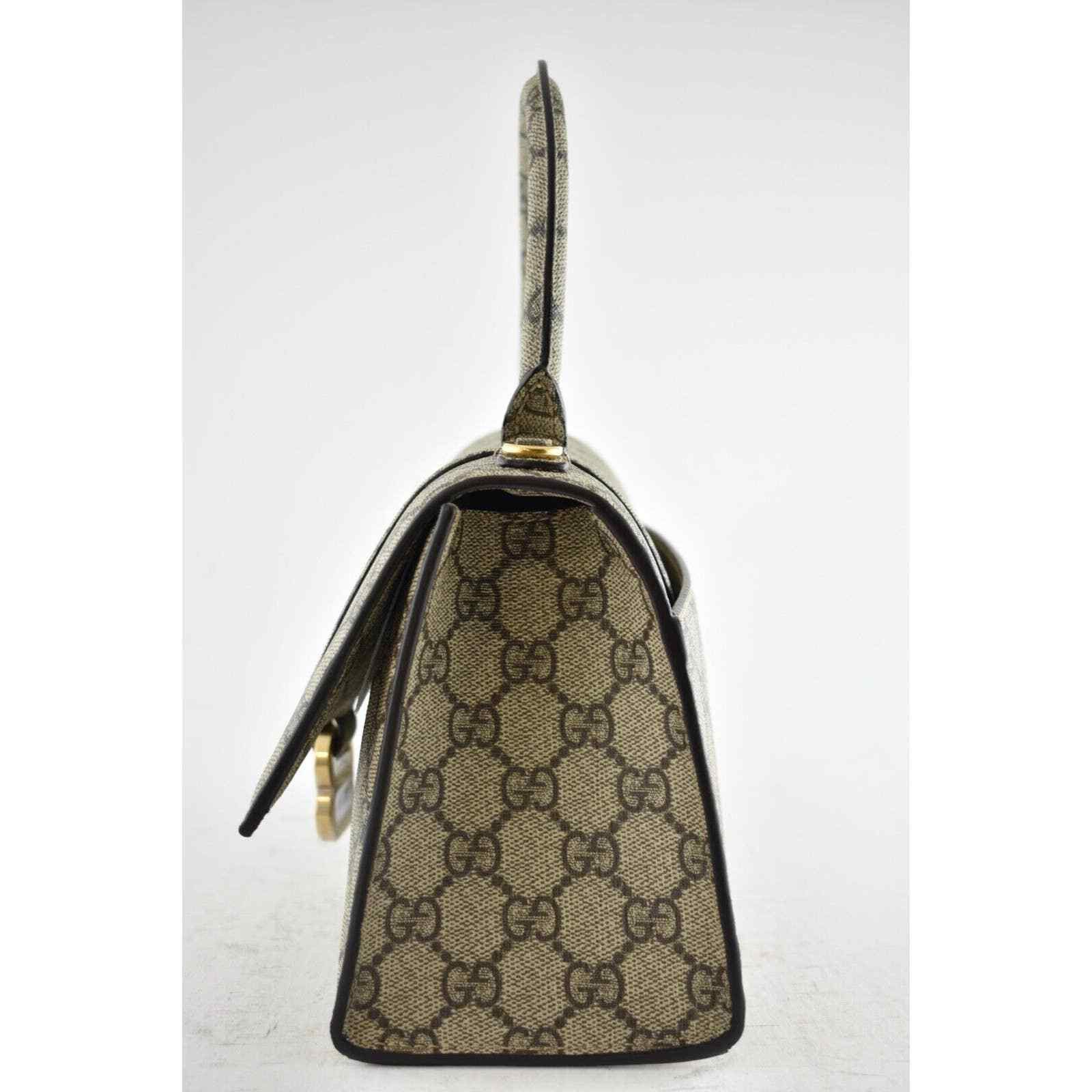 Gucci Gucci X Balenciaga Supreme Canvas GG Logo Top Handle Bag Size ONE SIZE - 11 Thumbnail