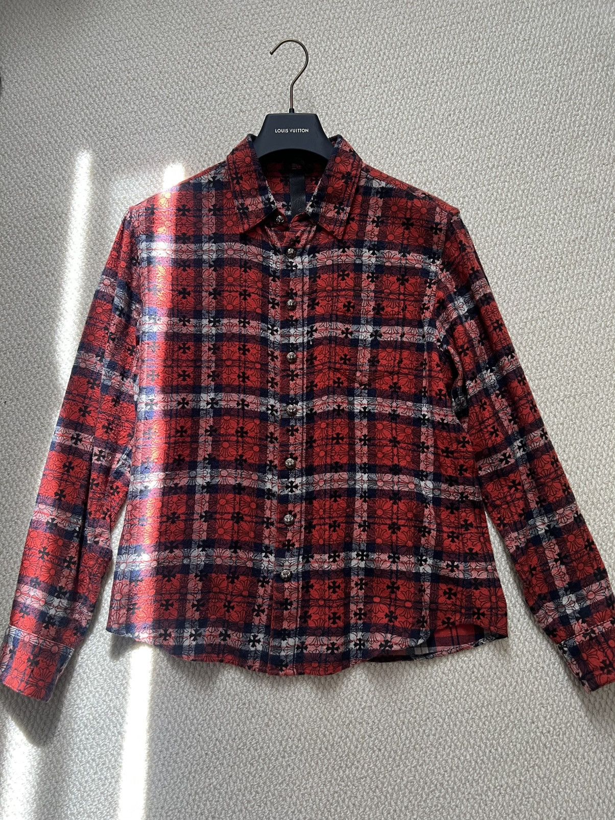 Chrome Hearts Shirt Chrome Hearts monogram and patch Size US S / EU 44-46 / 1 - 1 Thumbnail