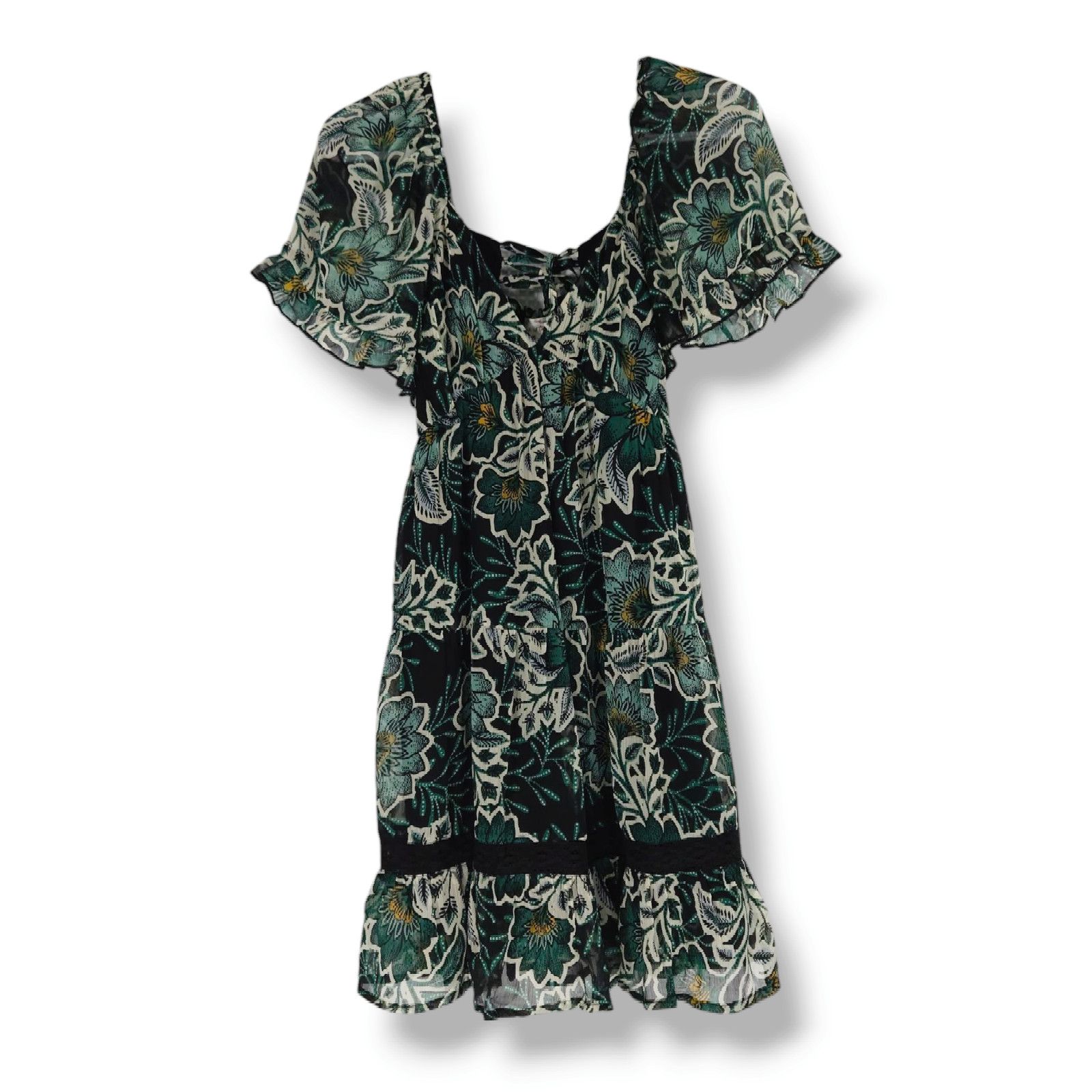 Other NWT B.O.G. Band of the Free Maisie Floral Dress Sz. XS [2] Size XS / US 0-2 / IT 36-38 - 2 Thumbnail