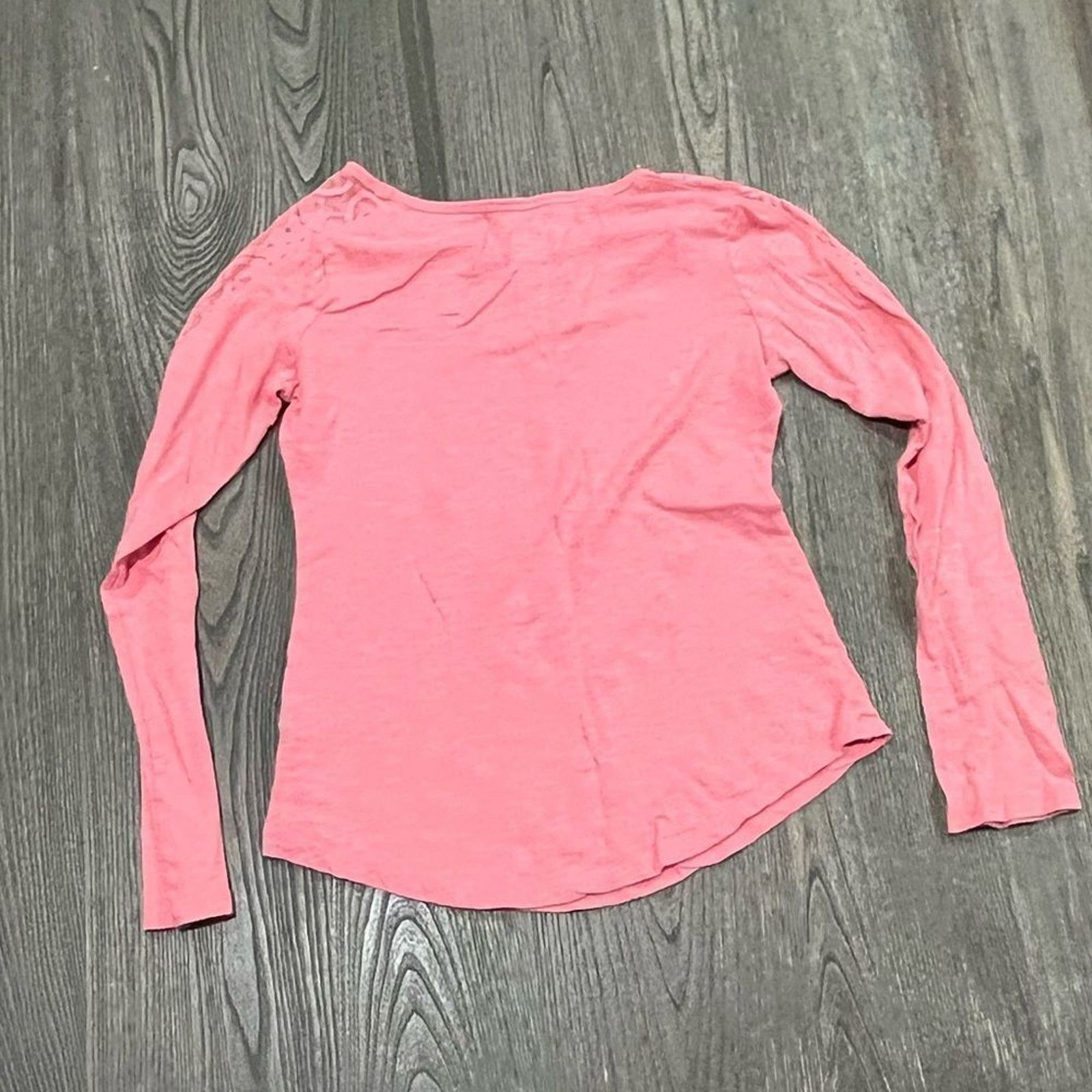 Vintage Maurices Long Sleeve Top Round Neck Curve Hem Pullover XS Size XS / US 0-2 / IT 36-38 - 4 Thumbnail